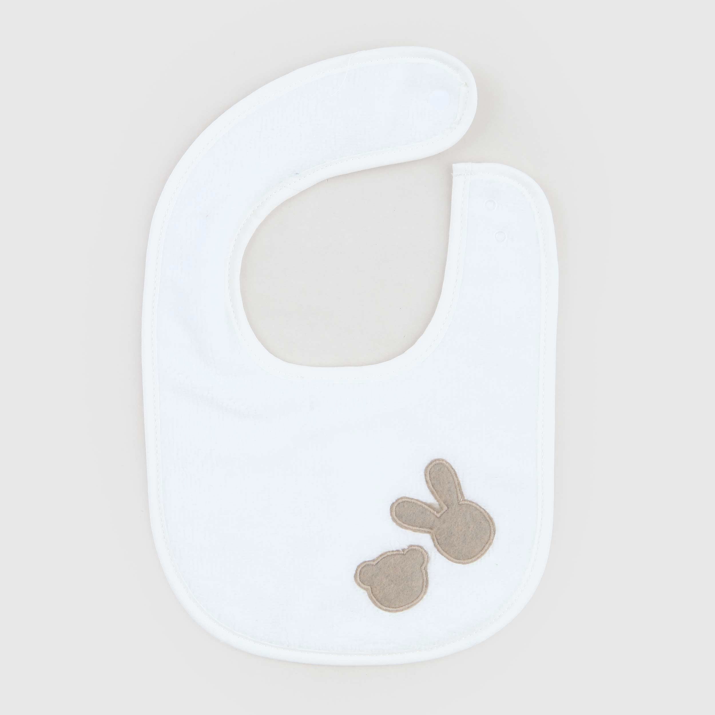 Bavetta Latte Bordata Con Stampa Firmata COCCODE - annameglio.com abbigliamento moda