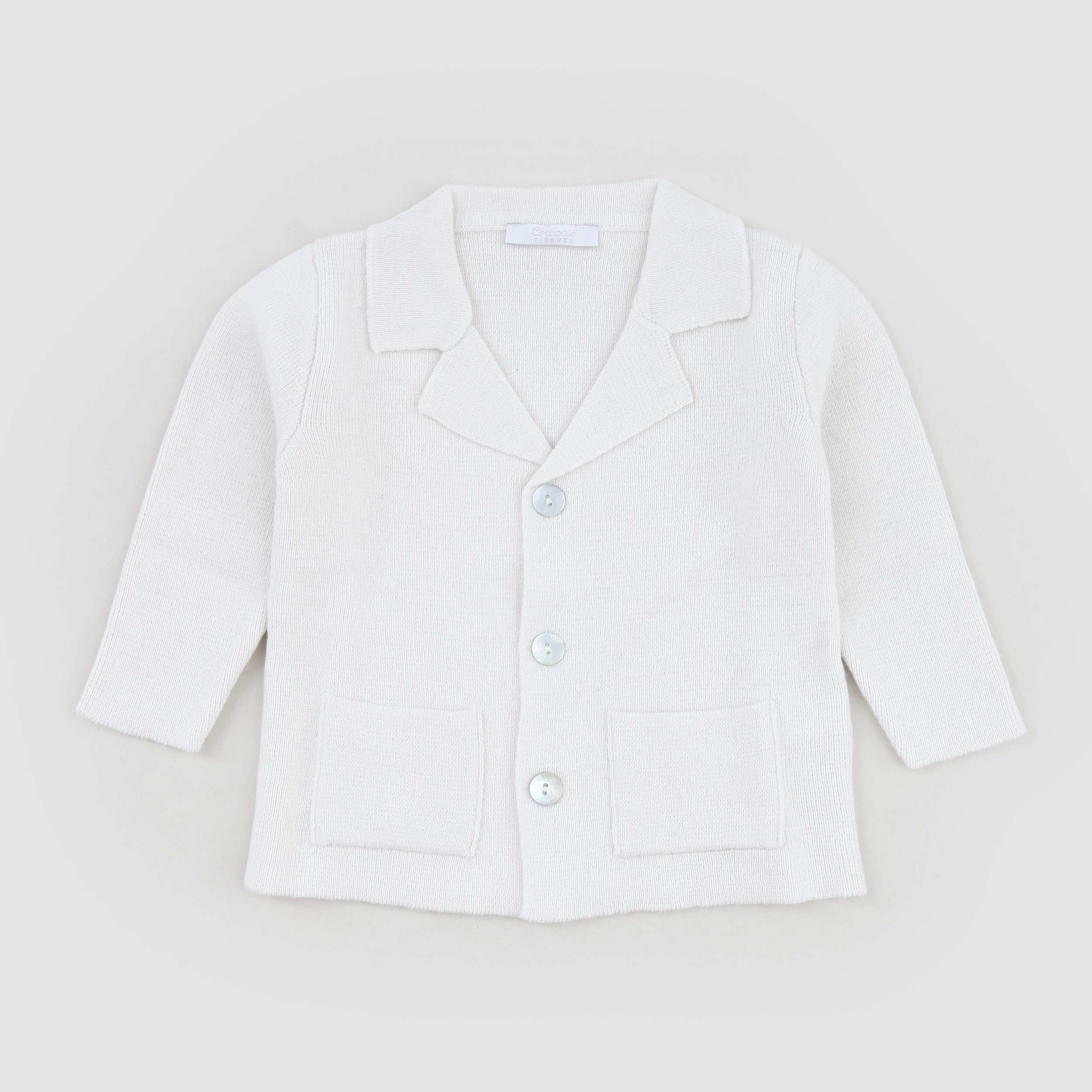 Cardigan Panna Abbottonato Avanti Firmato COCCODE - annameglio.com abbigliamento moda