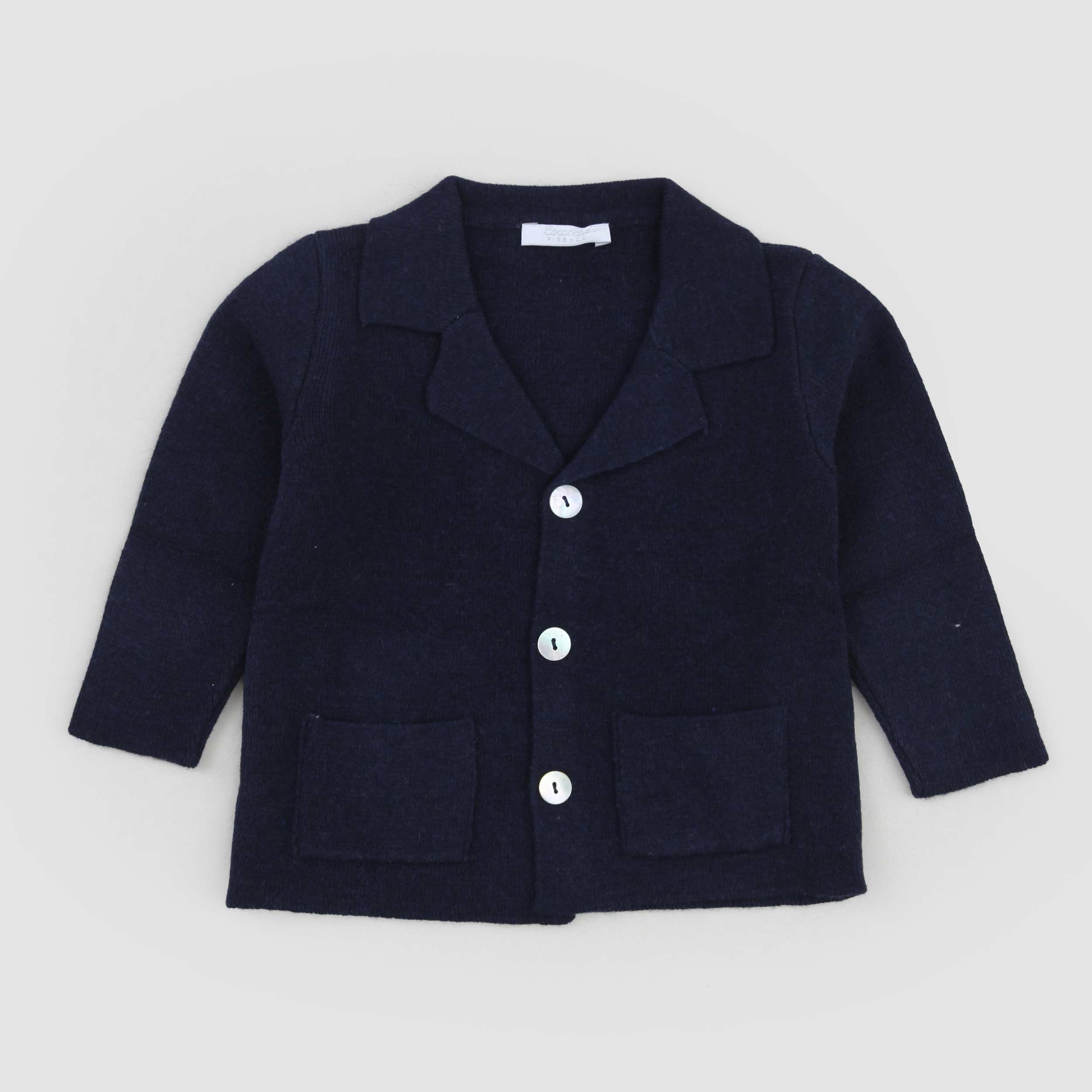 Cardigan Blu Con Bottoni Firmato COCCODE - annameglio.com abbigliamento moda