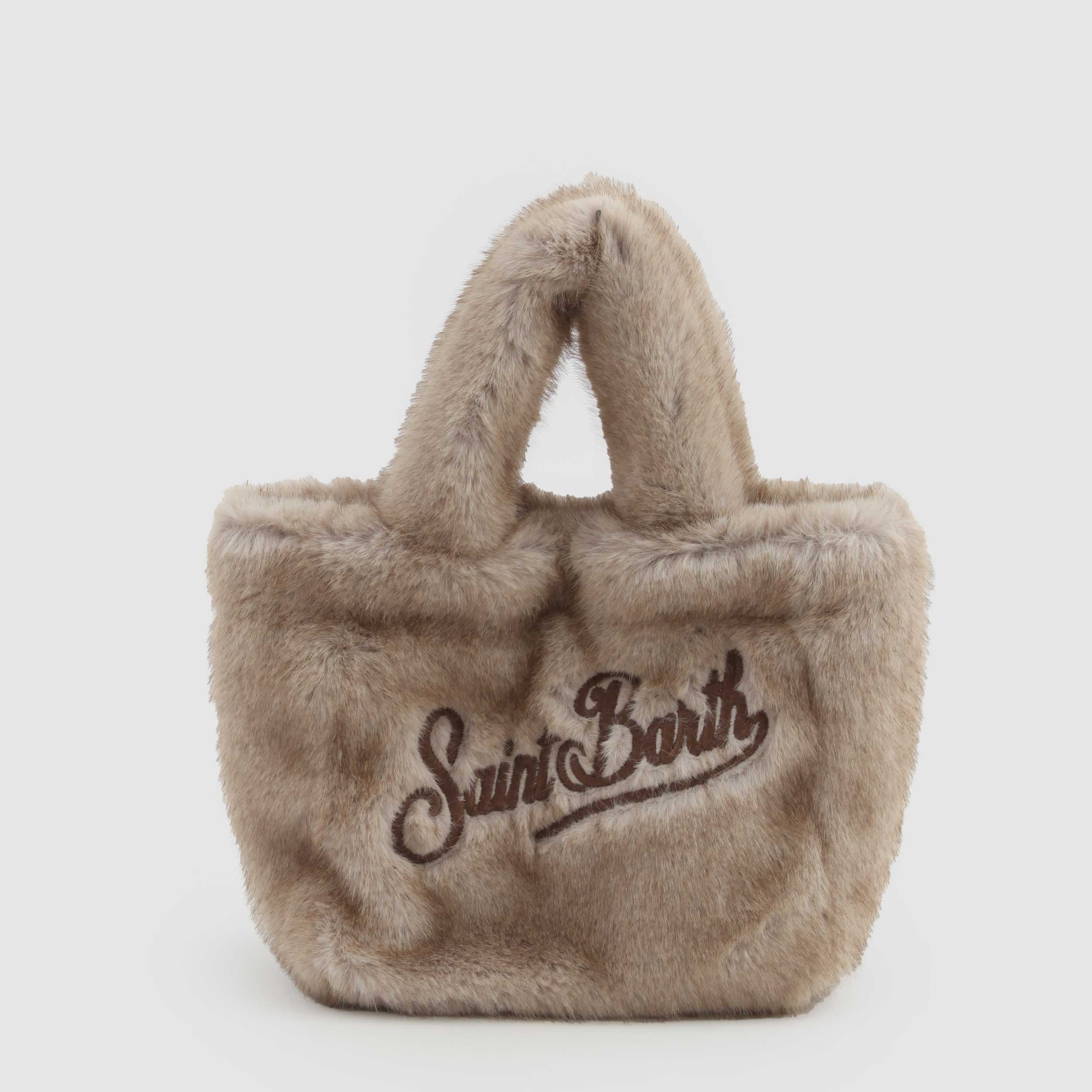 Borsa Mini Vanity Beige Firmata MC2 SAINT BARTH