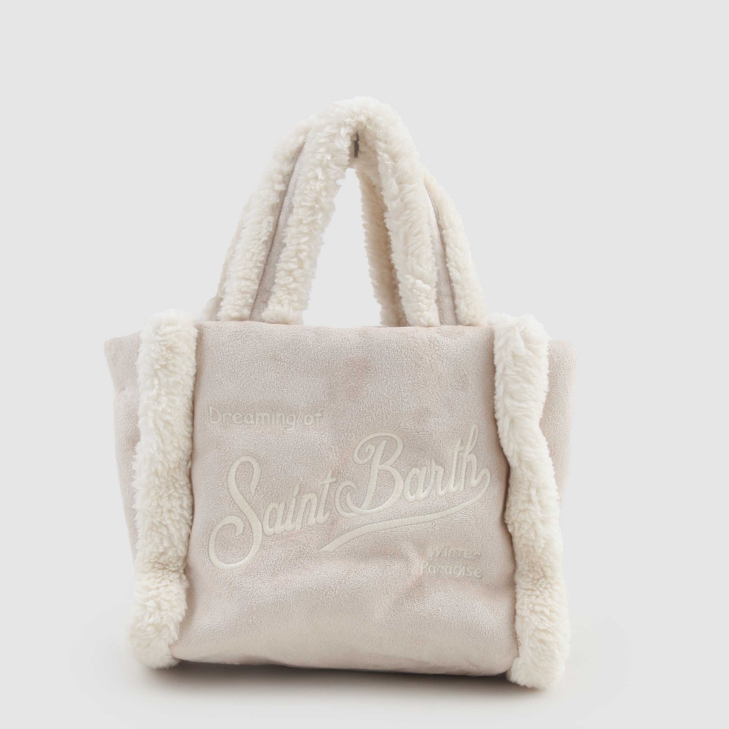 Borsa Mini Vanity Beige By MC2 SAINT BARTH