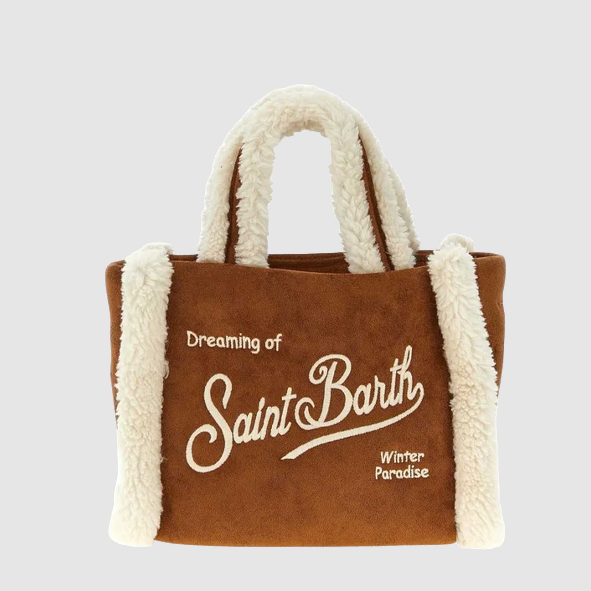 Borsa Mini Vanity Cammello Firmata MC2 SAINT BARTH