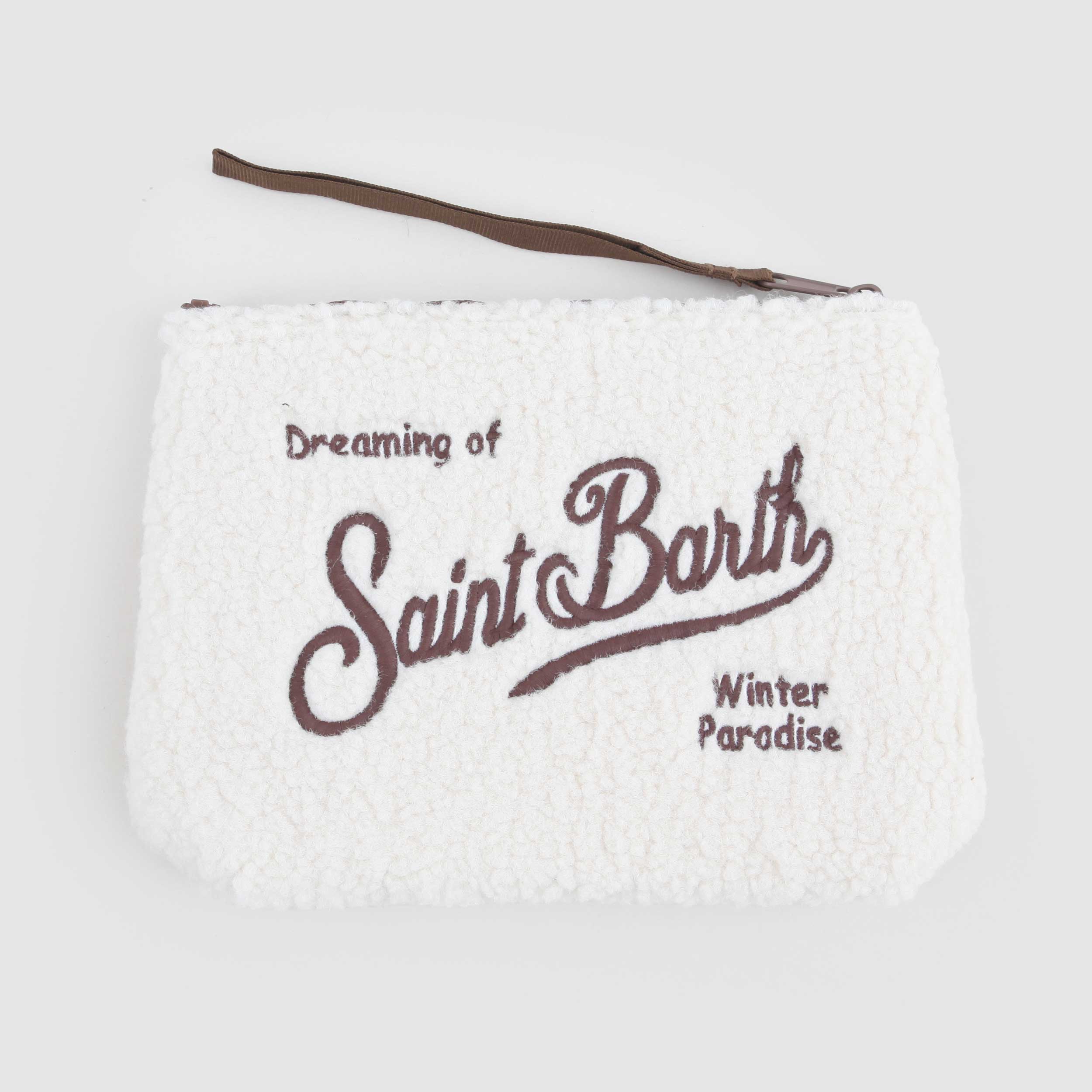 Pochette Aline Teddy Beige Firmata MC2 SAINT BARTH