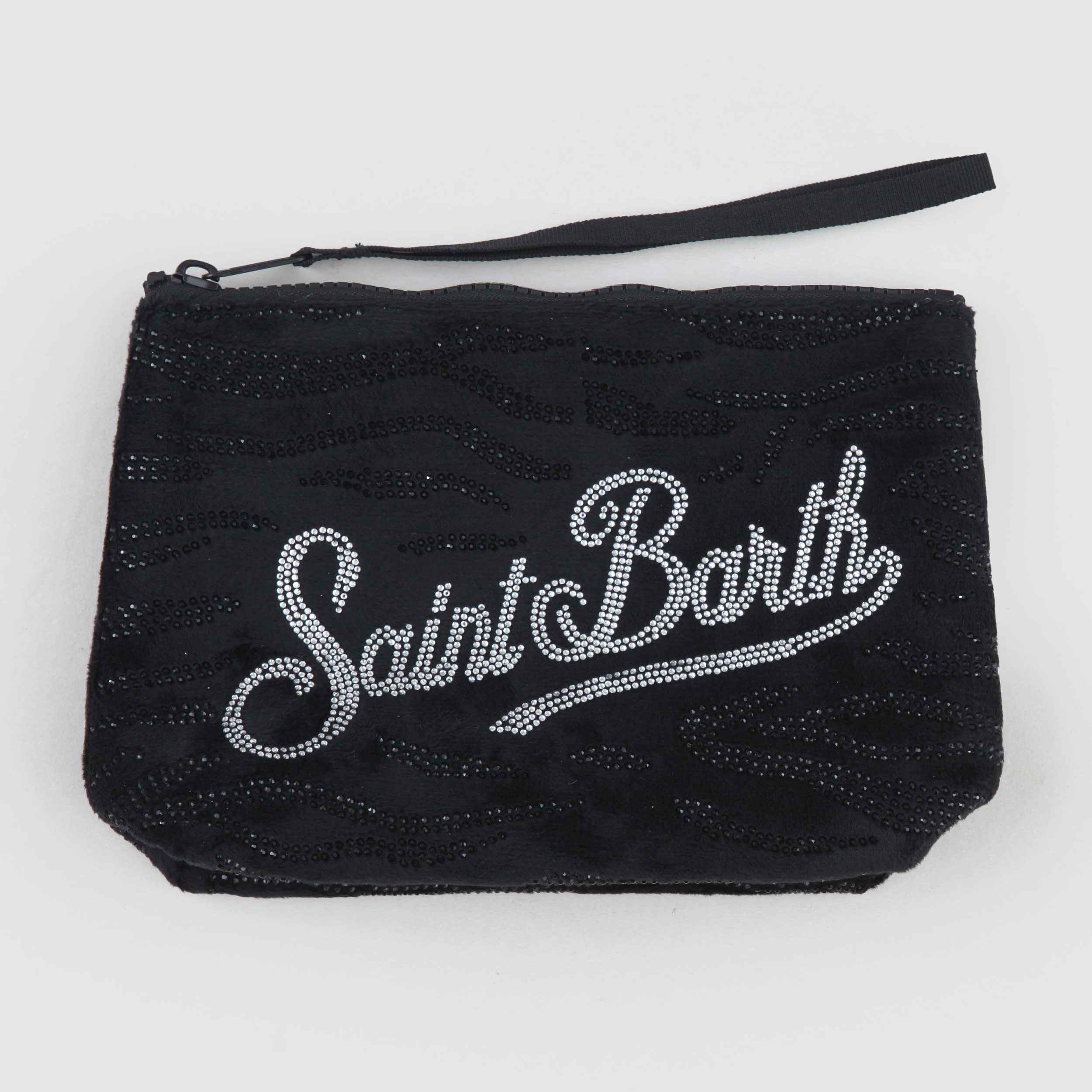 Pochette Aline Strass Nera By MC2 SAINT BARTH - annameglio.com abbigliamento moda