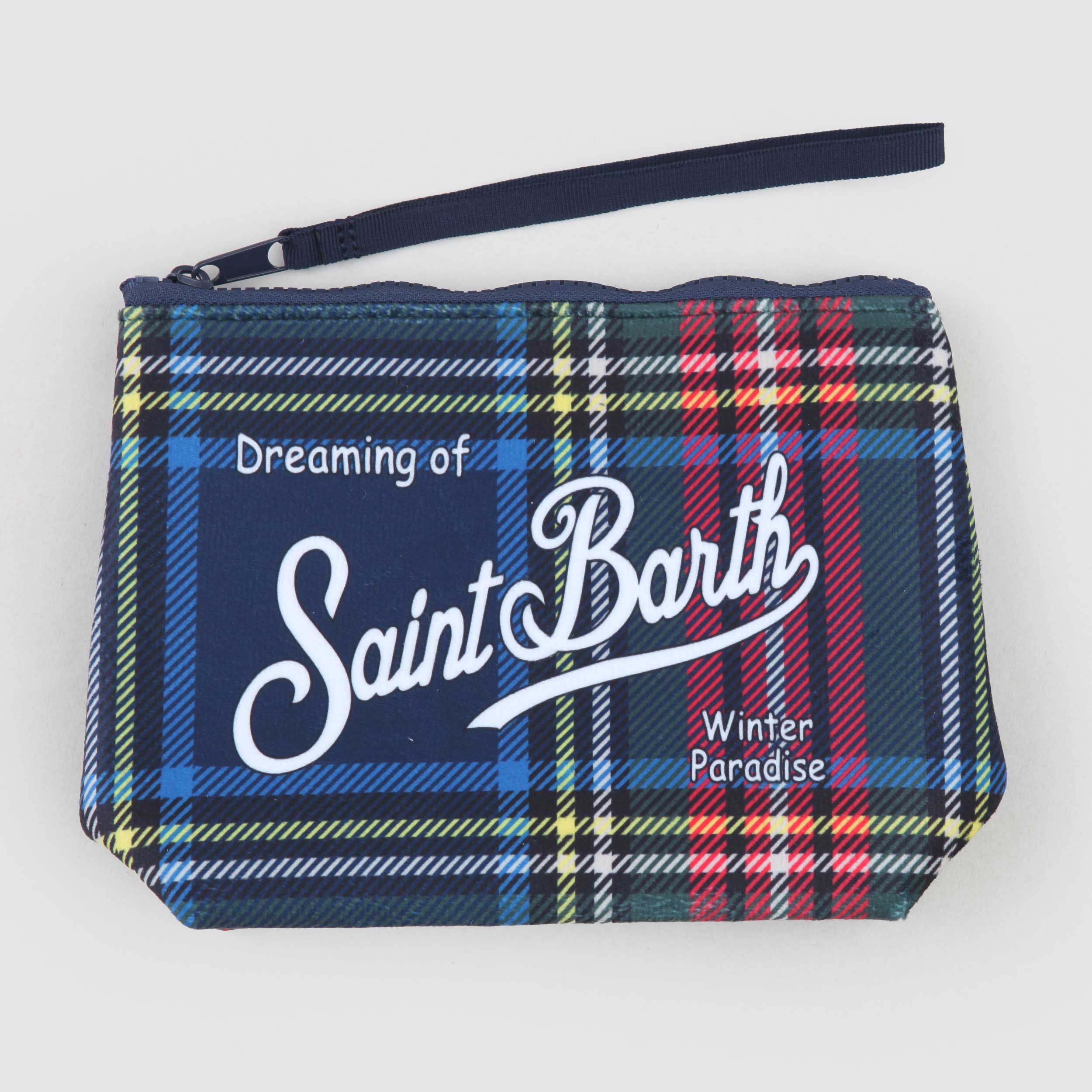 Pochette Aline Scozzese Firmata MC2 SAINT BARTH - annameglio.com abbigliamento moda