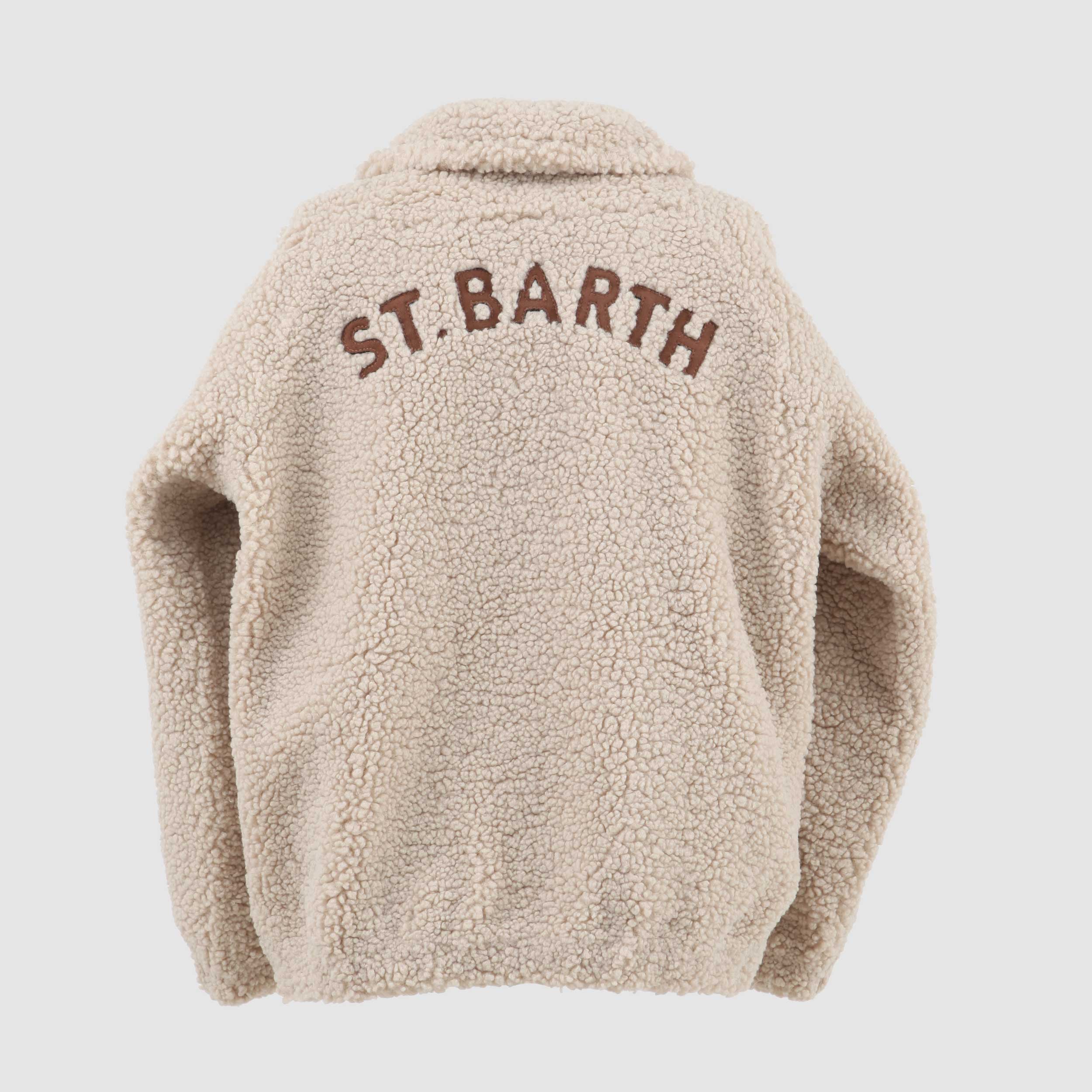 Cappotto In Sherpa Bianco By MC2 SAINT BARTH - annameglio.com abbigliamento moda