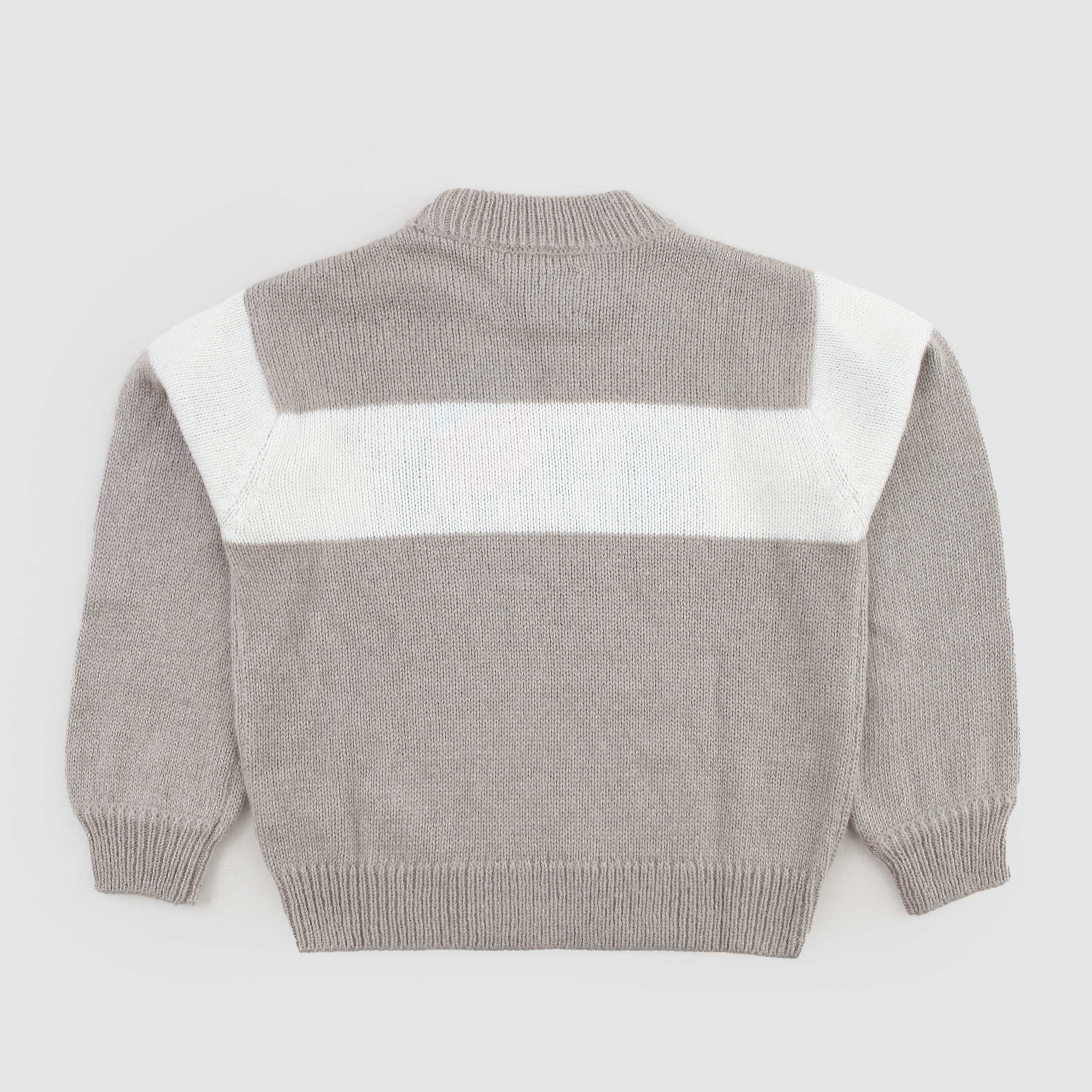 Maglioncino Tortora Firmato MC2 SAINT BARTH - annameglio.com abbigliamento moda