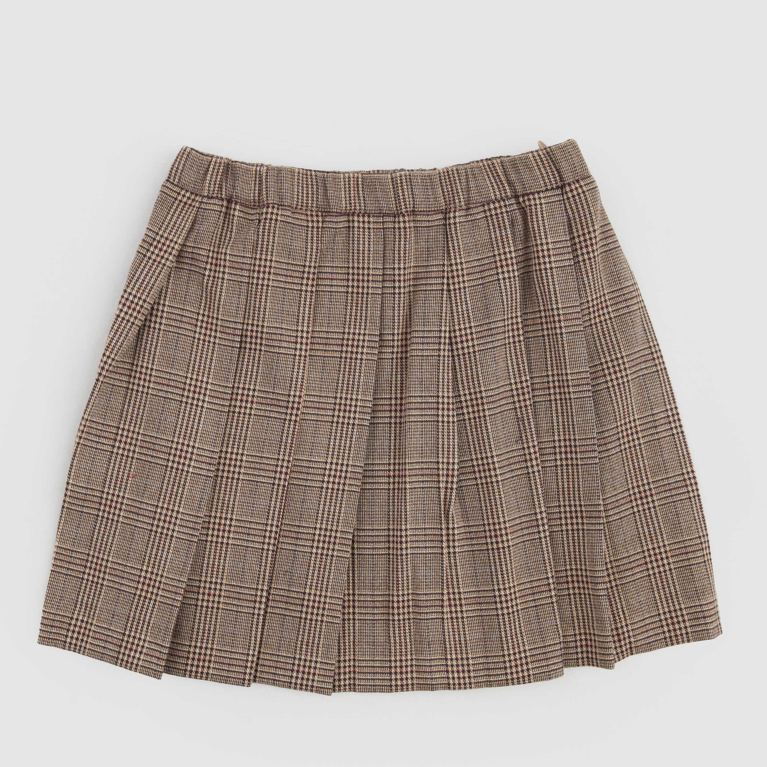 Gonna A Pieghe Marrone Firmata MC2 SAINT BARTH - annameglio.com abbigliamento moda