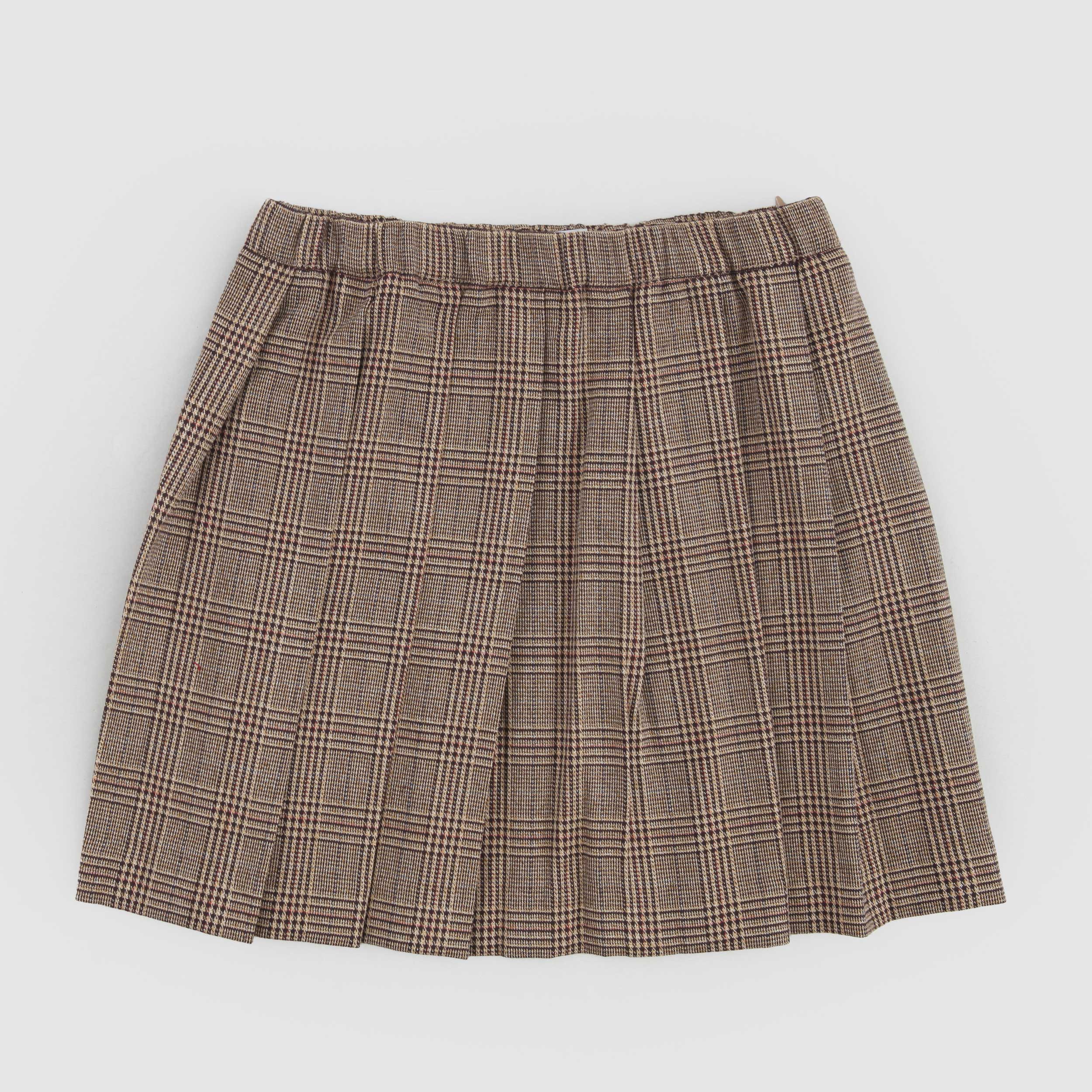 Gonna A Pieghe Marrone Firmata MC2 SAINT BARTH - annameglio.com abbigliamento moda