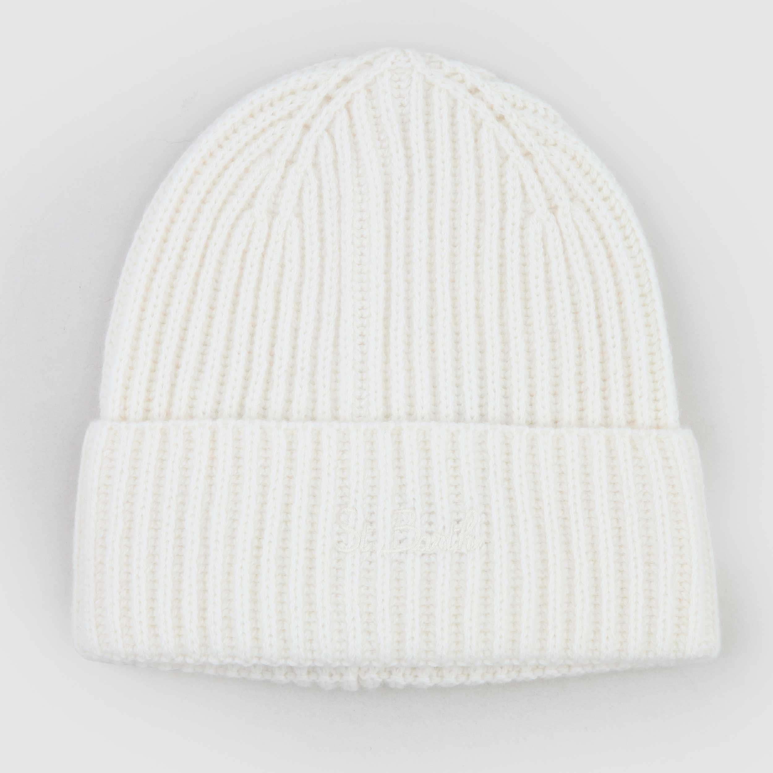 Cappello Bianco A Coste By MC2 SAINT BARTH - annameglio.com abbigliamento moda