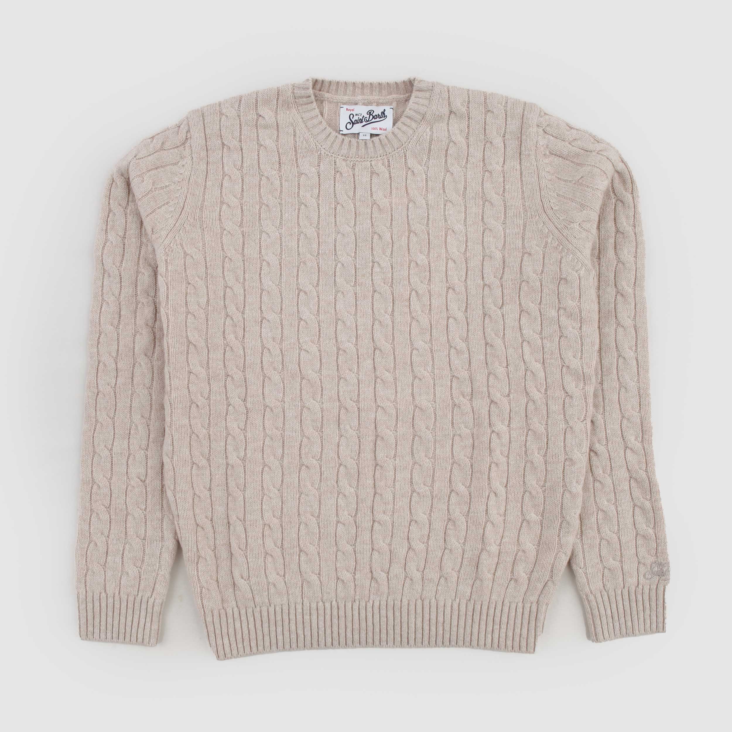 Pullover A Trecce Firmato MC2 SAINT BARTH - annameglio.com abbigliamento moda