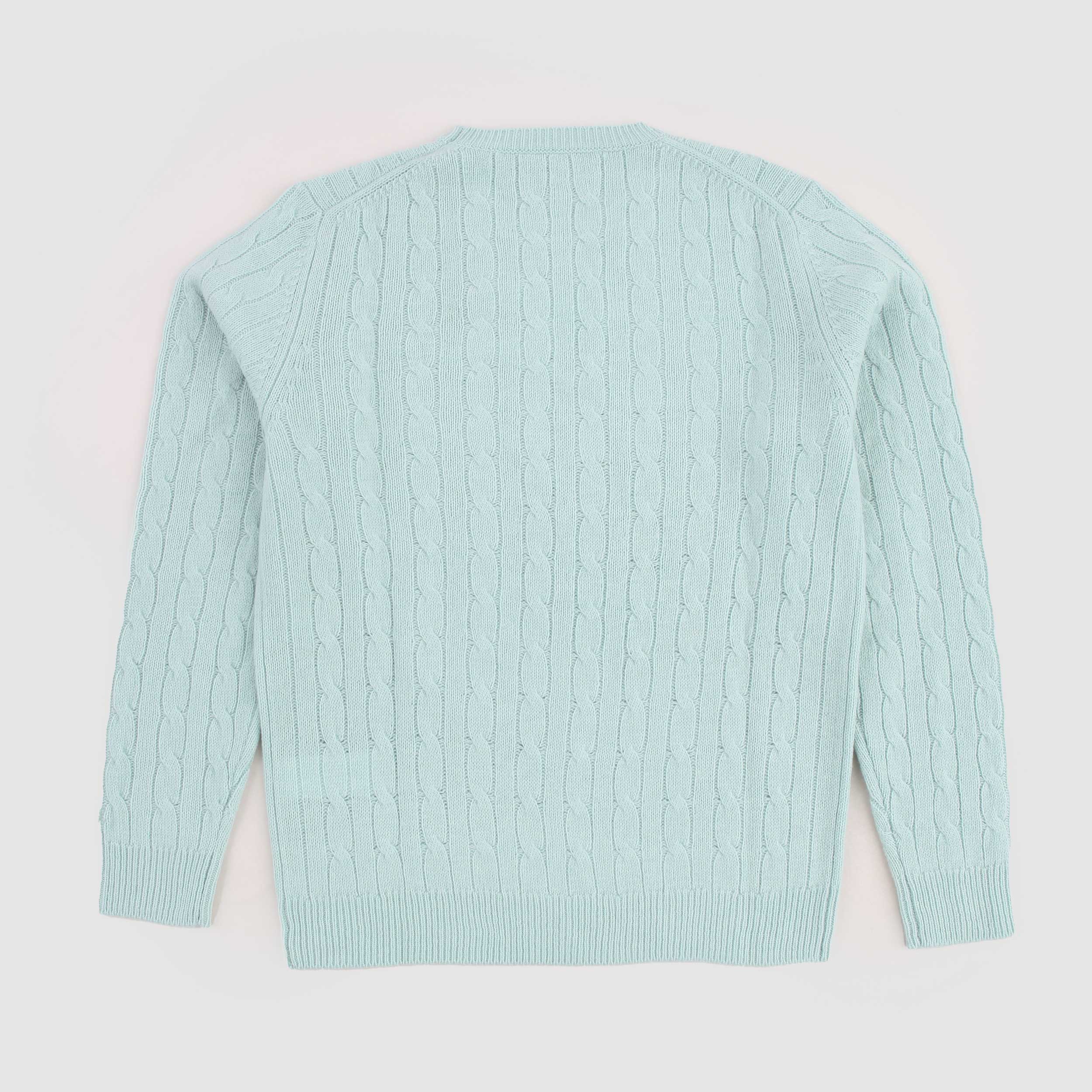 Maglione Verde Acqua Firmato MC2 SAINT BARTH - annameglio.com abbigliamento moda