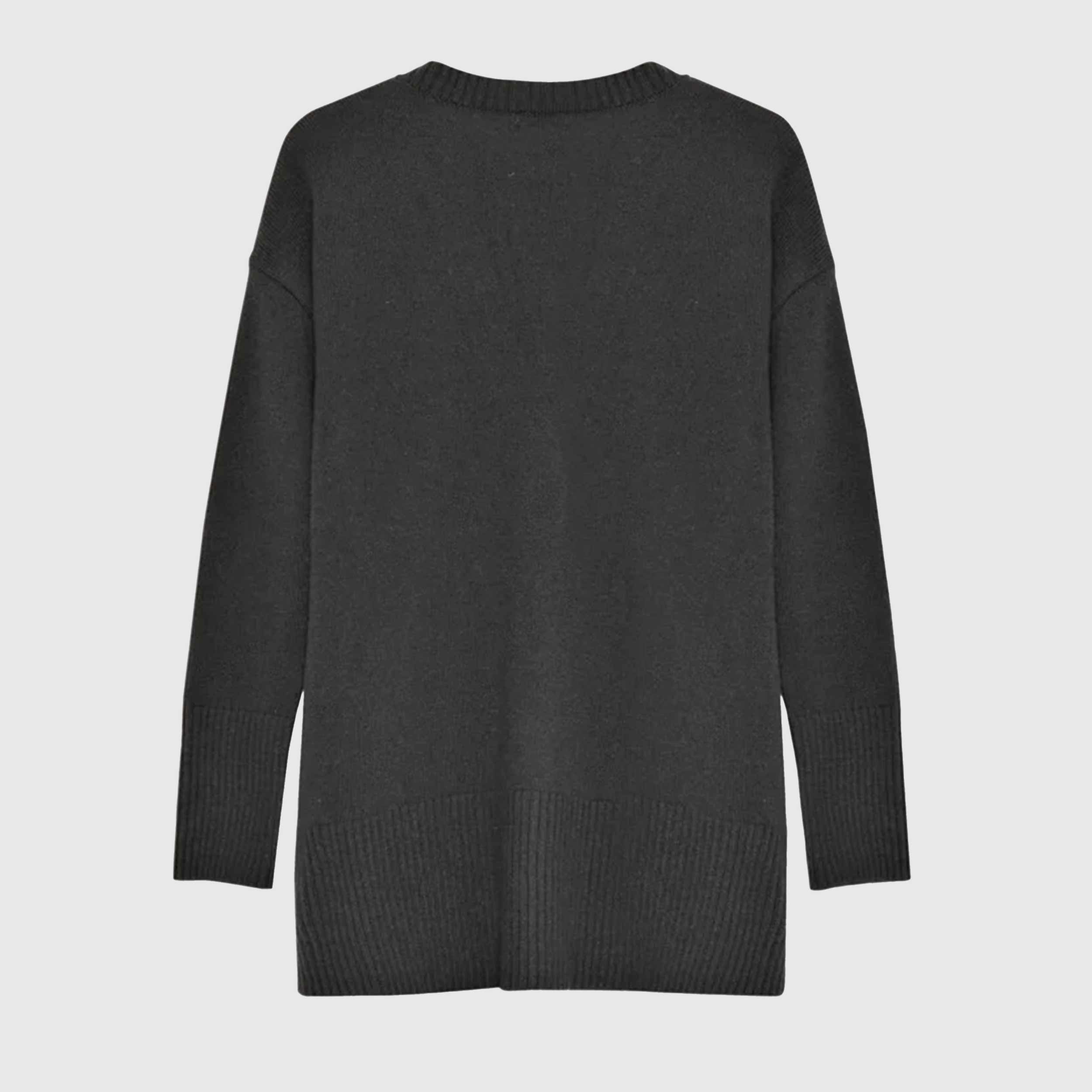 Cardigan Grigio E Bottoni Firmato THE NEW SOCIETY - annameglio.com abbigliamento moda