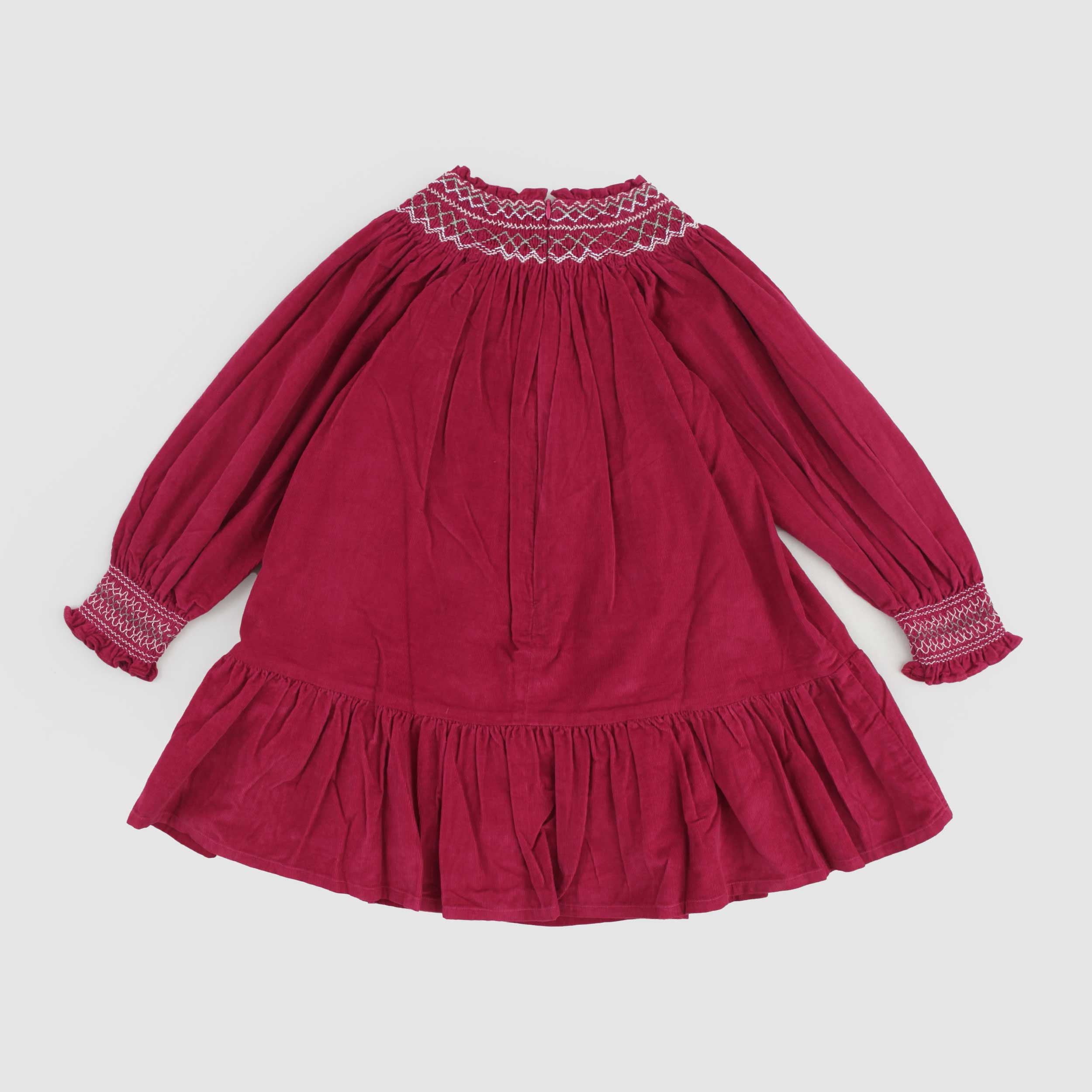 Abito Rosso In Velluto By TARTINE ET CHOCOLAT - annameglio.com abbigliamento moda