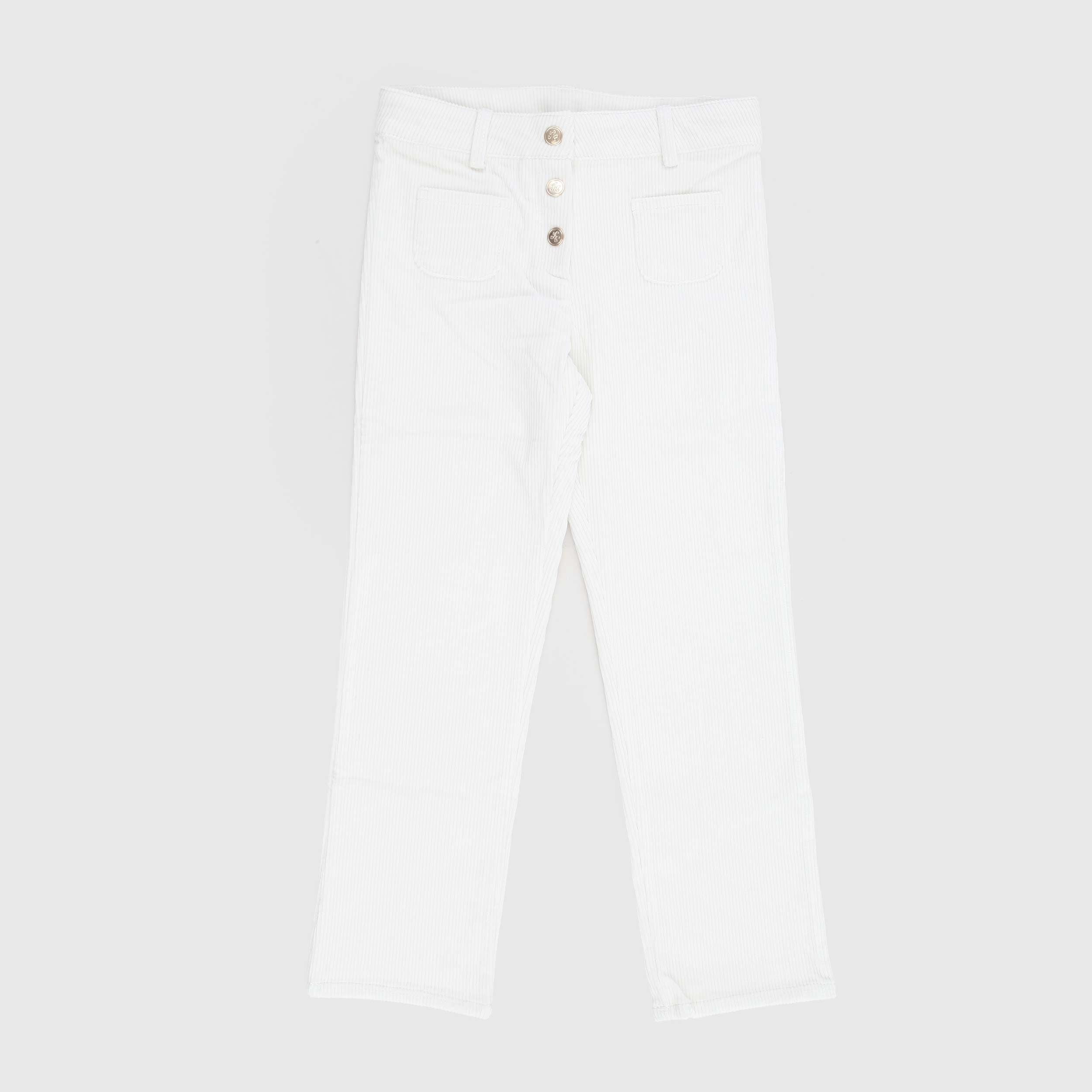 Pantalone Bianco Latte By TARTINE ET CHOCOLAT - annameglio.com abbigliamento moda
