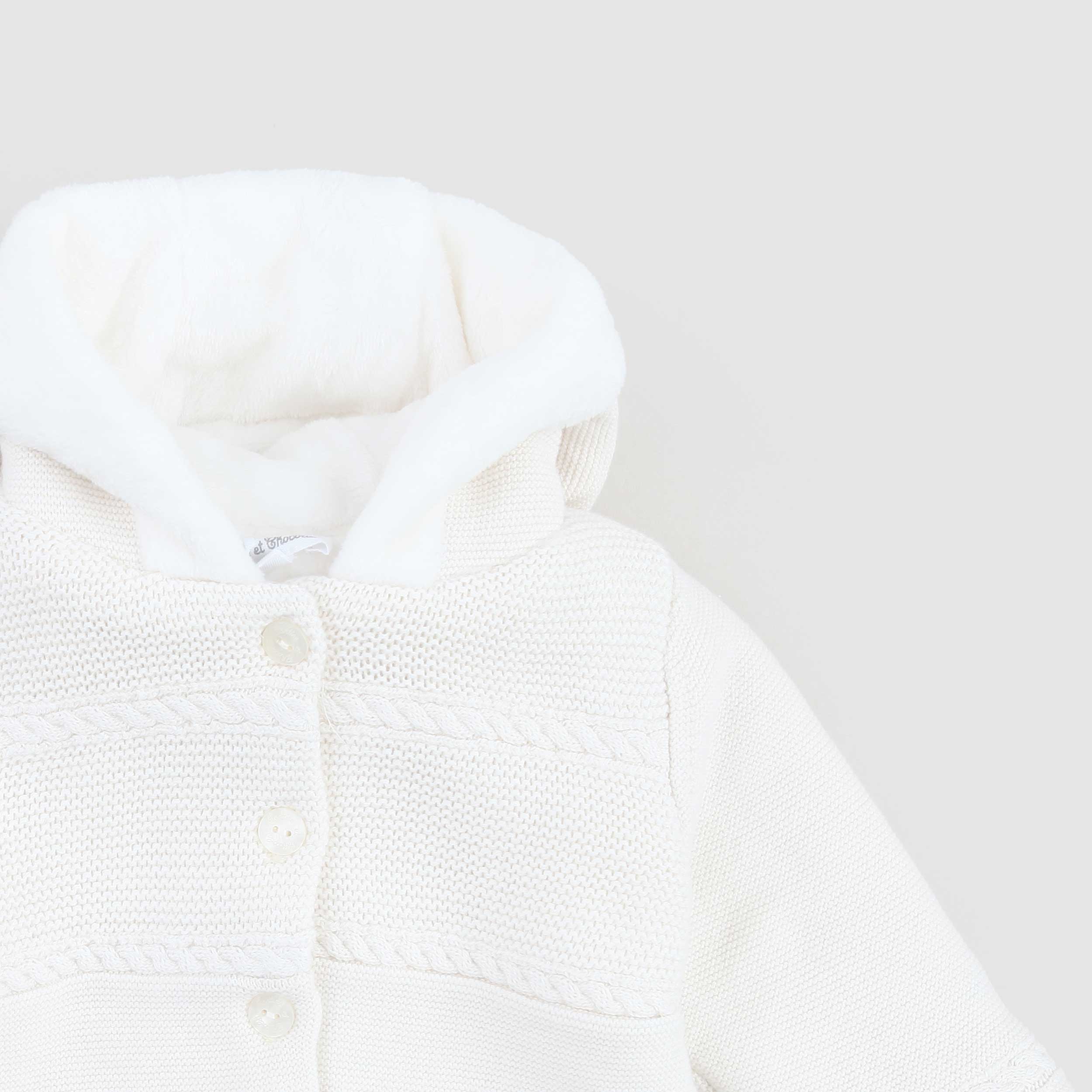 Cappottino Bianco Firmato TARTINE ET CHOCOLAT - annameglio.com abbigliamento moda