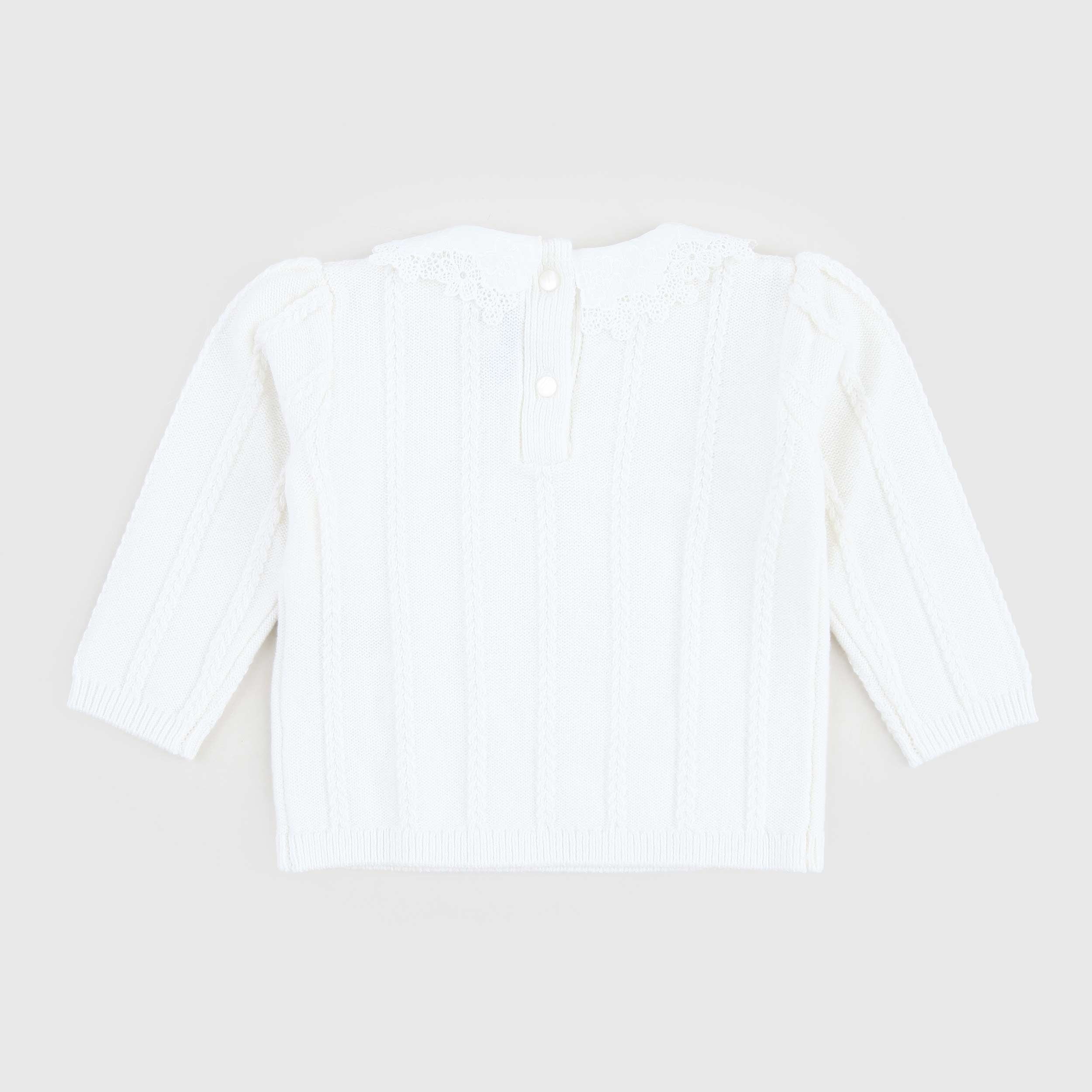 Maglioncino Latte Firmato TARTINE ET CHOCOLAT - annameglio.com abbigliamento moda