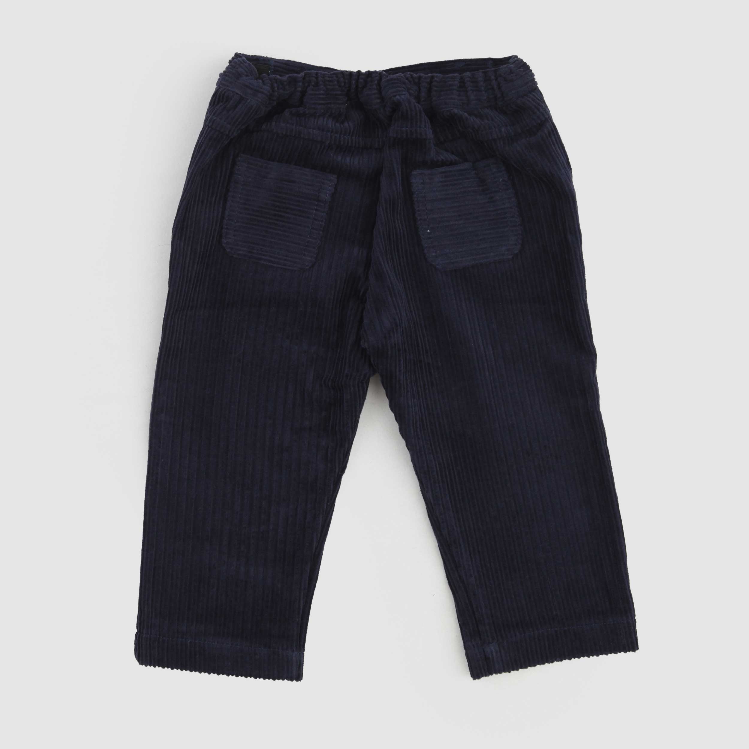 Pantalone Blu In Velluto By TARTINE ET CHOCOLAT - annameglio.com abbigliamento moda