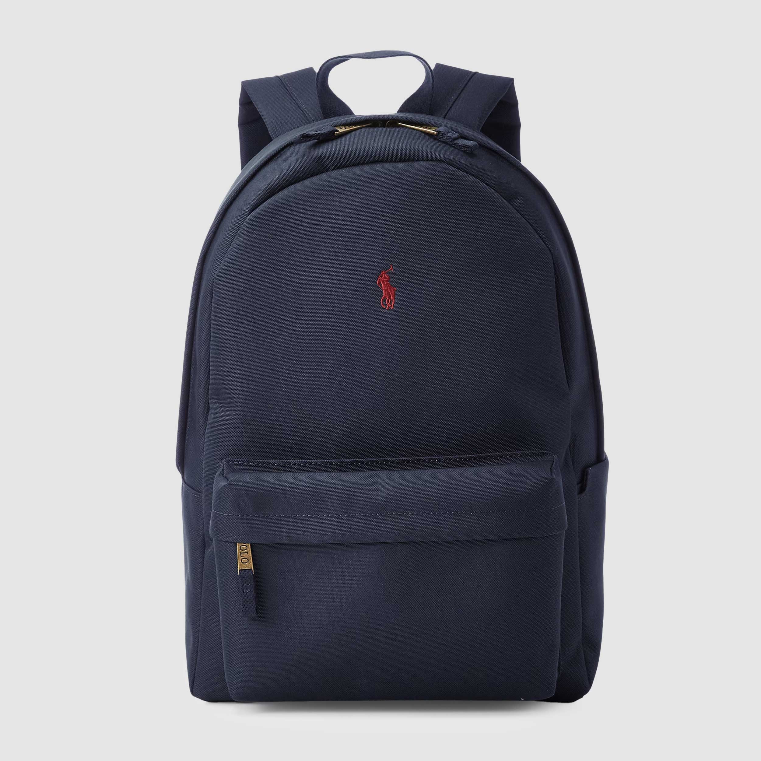 Zaino Blu E Cavallino Rosso Firmato RALPH LAUREN - annameglio.com abbigliamento moda