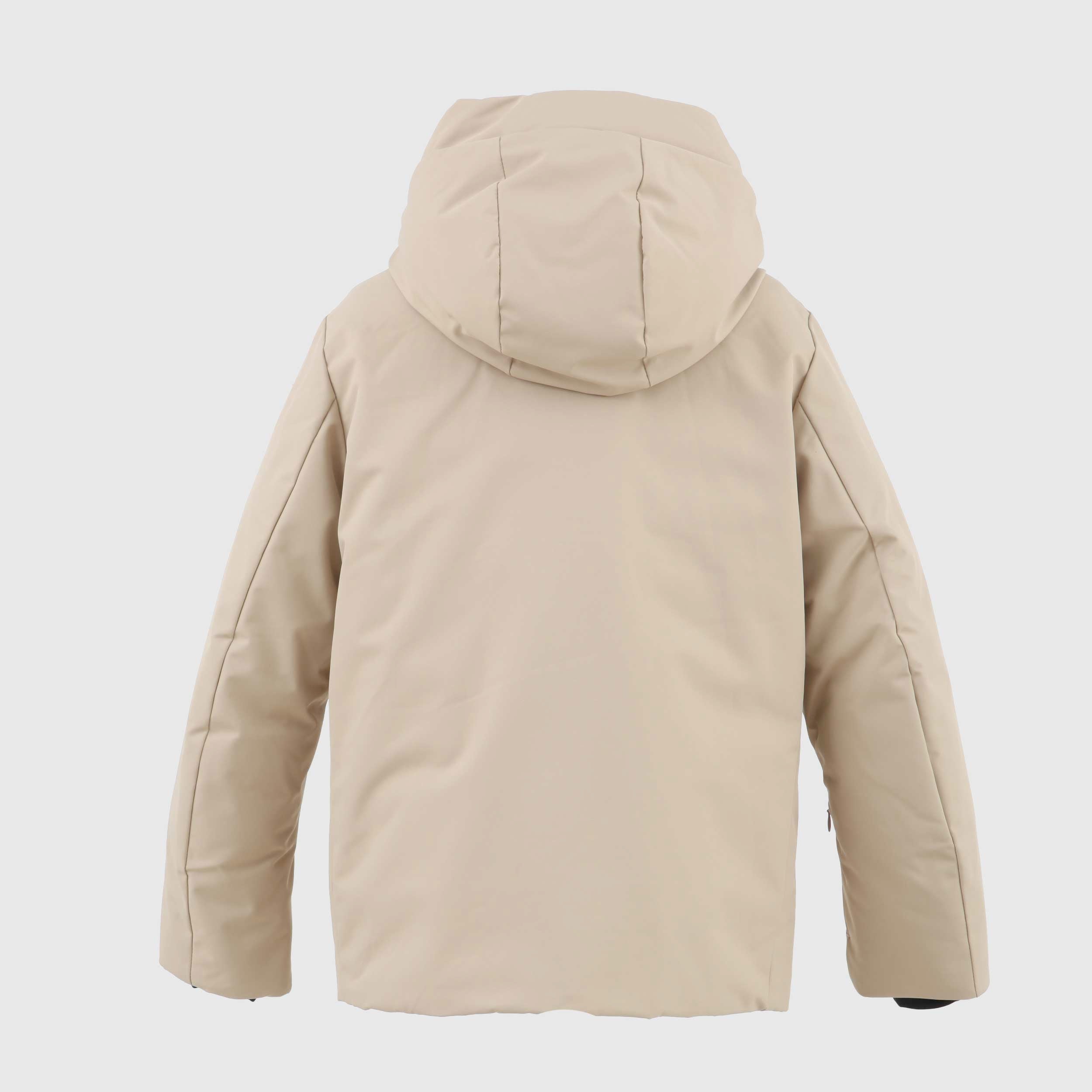 Giacca Piumino Beige Doppia Zip Firmata BOMBOOGIE - annameglio.com abbigliamento moda