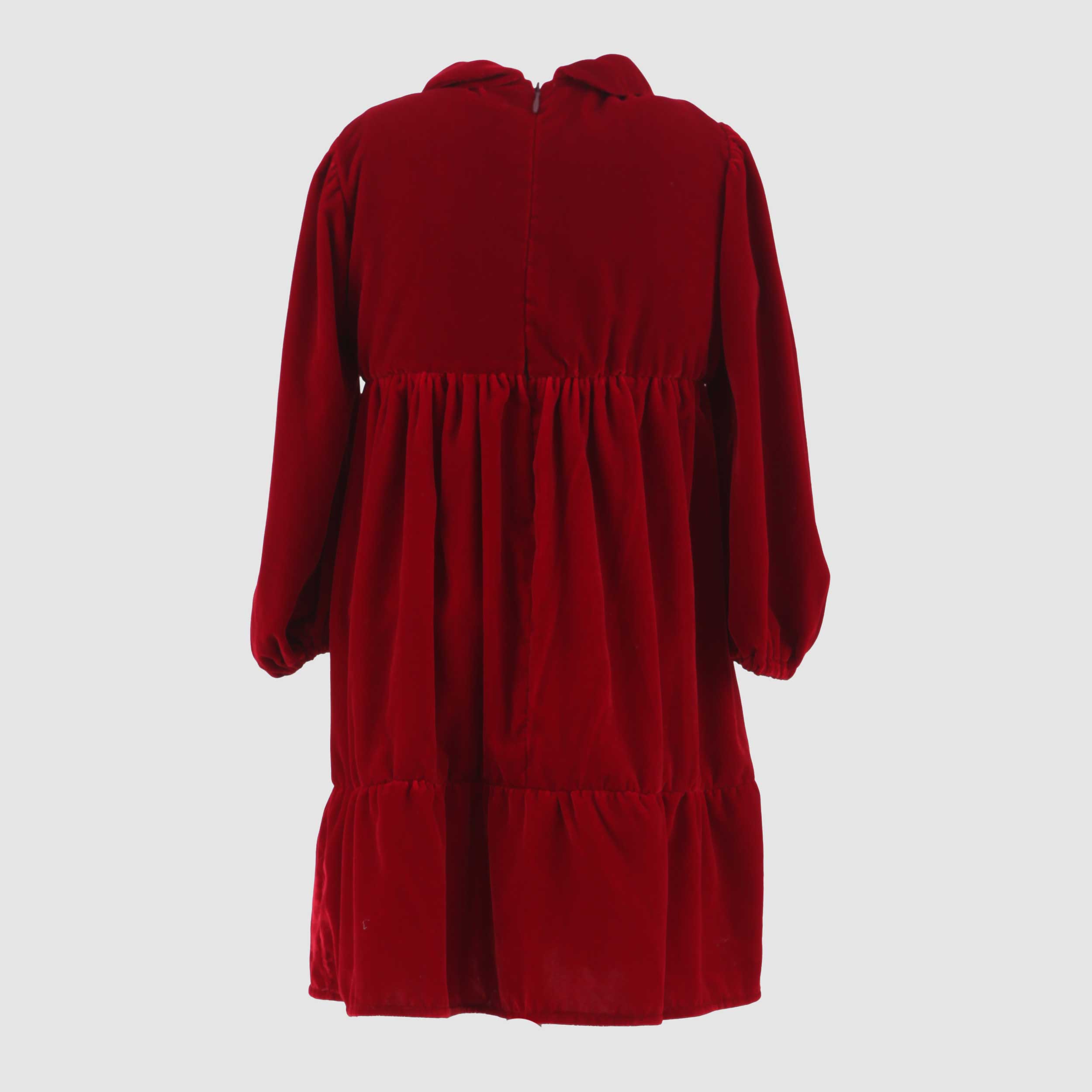 Abito In Velluto Rosso Con Fiocco Firmato COLIBRI - annameglio.com abbigliamento moda