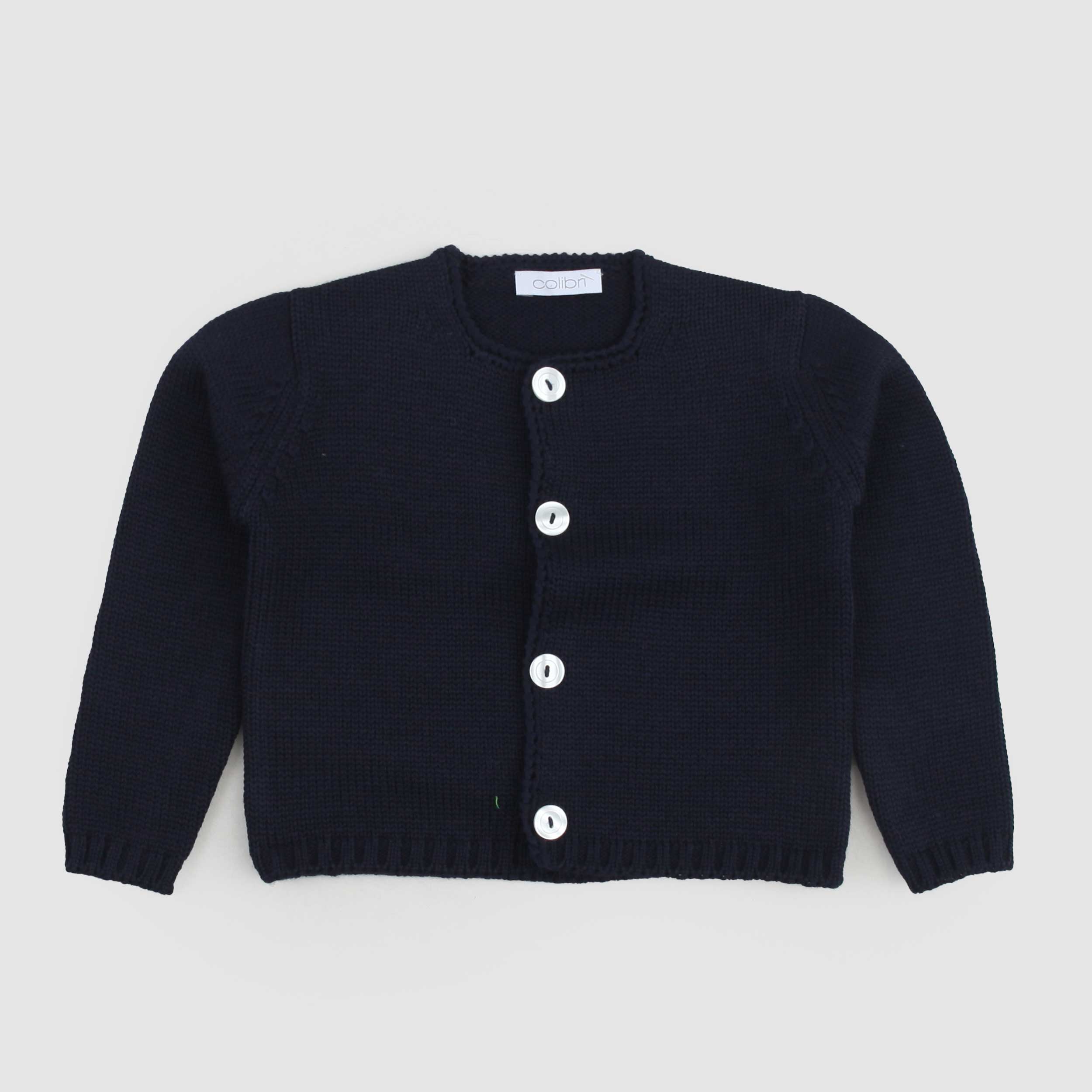 Cardigan Blu E Bottoni A Contrasto Firmato COLIBRI - annameglio.com abbigliamento moda