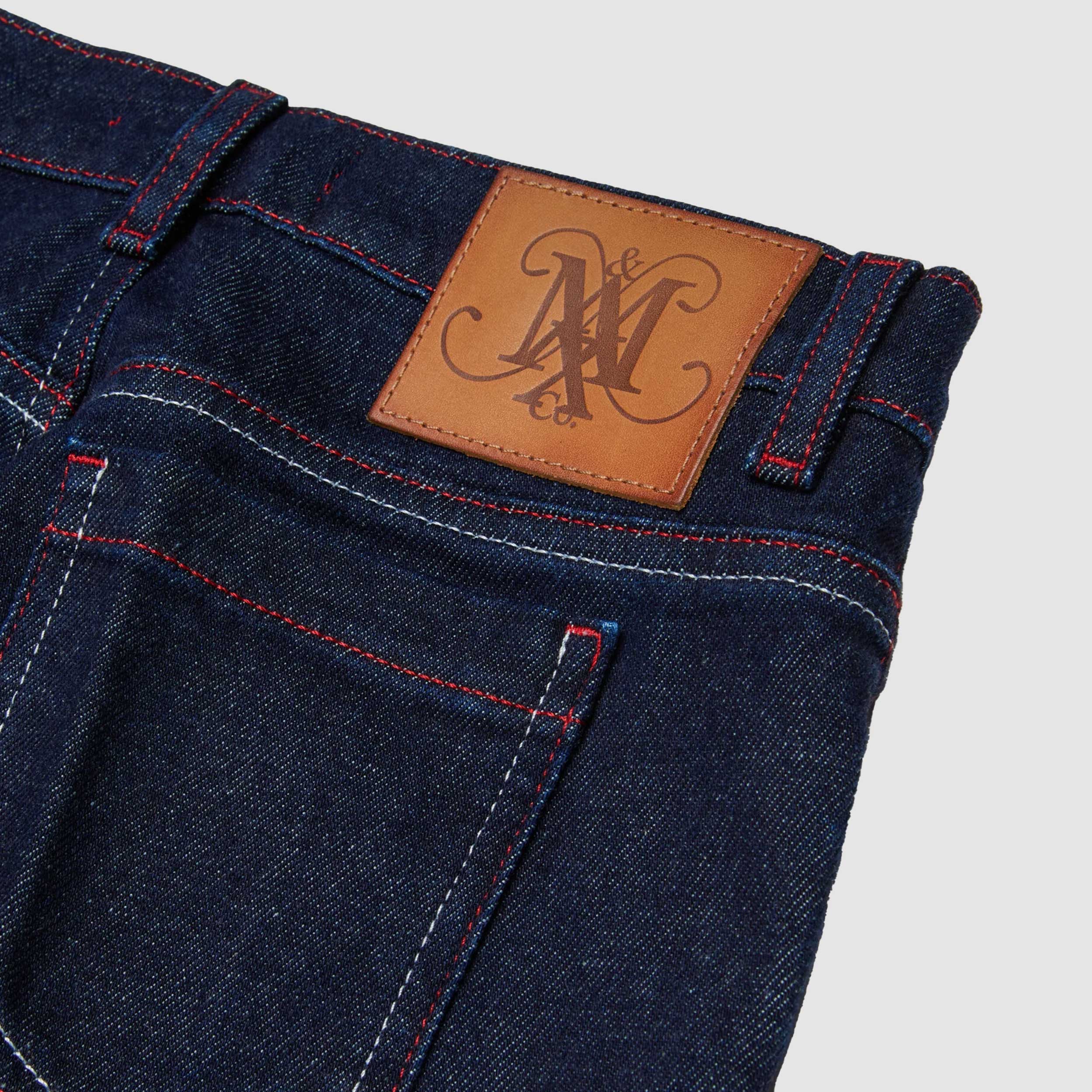 Jeans Con Risvolto Blu Navy Firmato MAX AND CO - annameglio.com abbigliamento moda