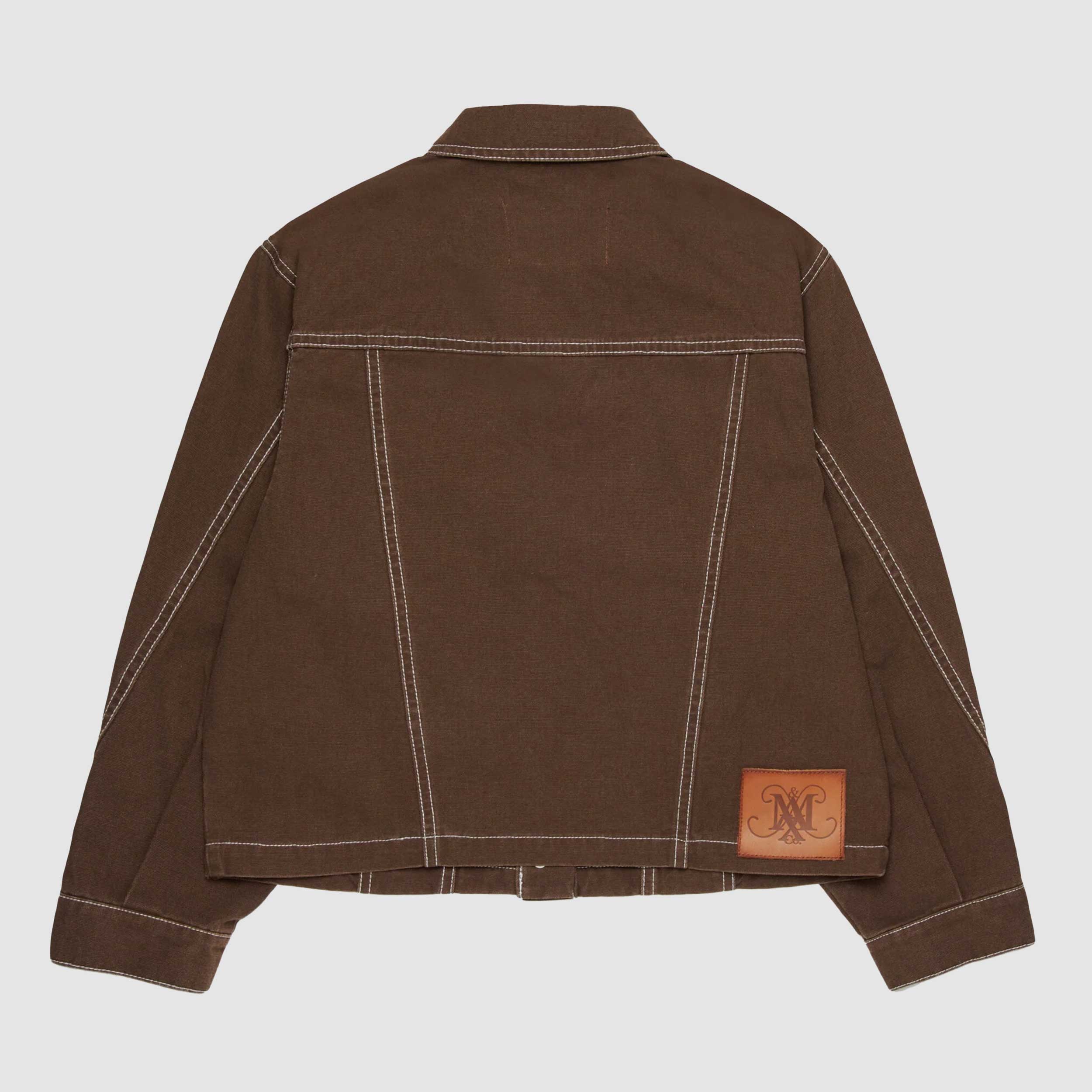 Giacca Con Impunture In Contrasto Bianco Firmata MAX AND CO