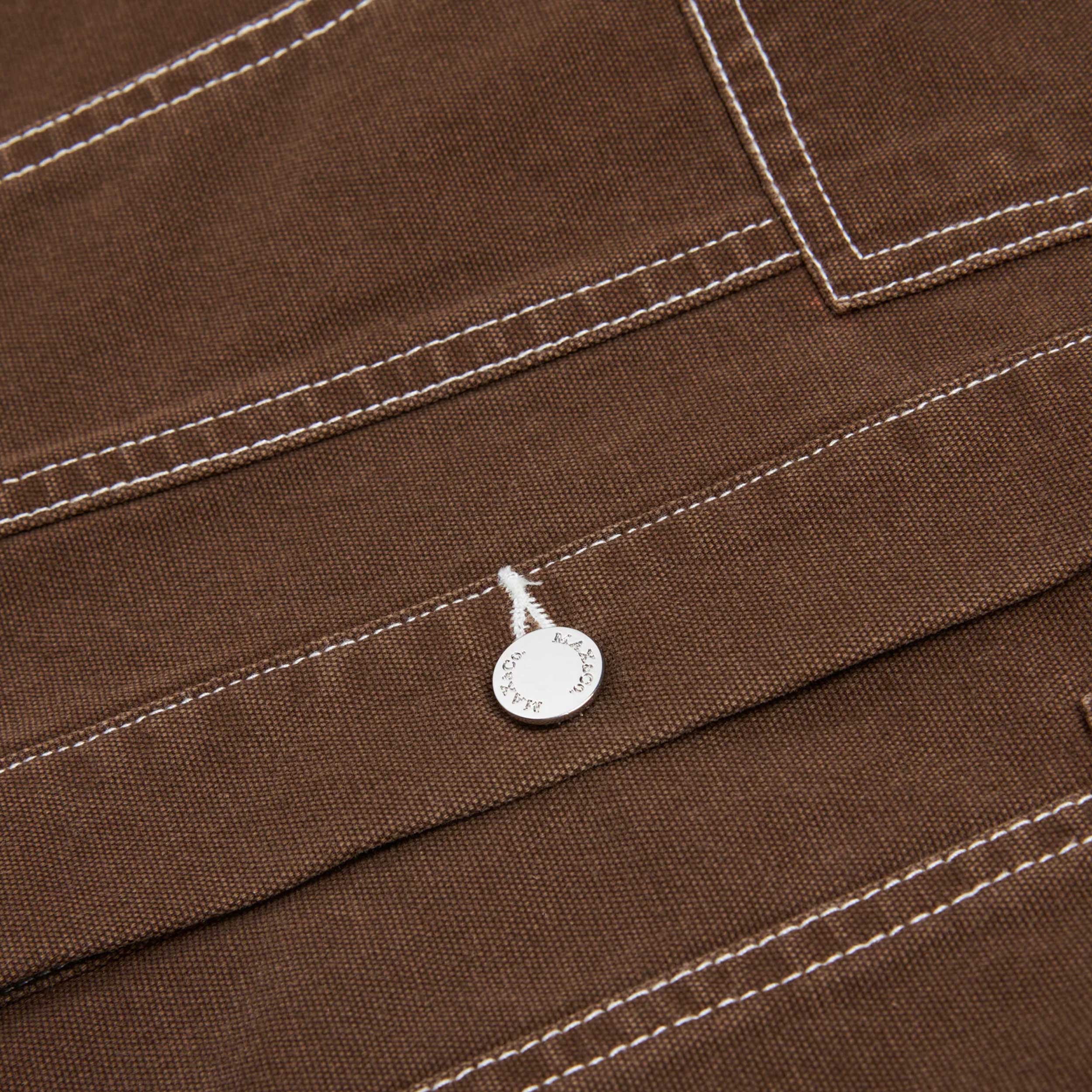 Jacket with contrasting white stitching by MAX AND CO