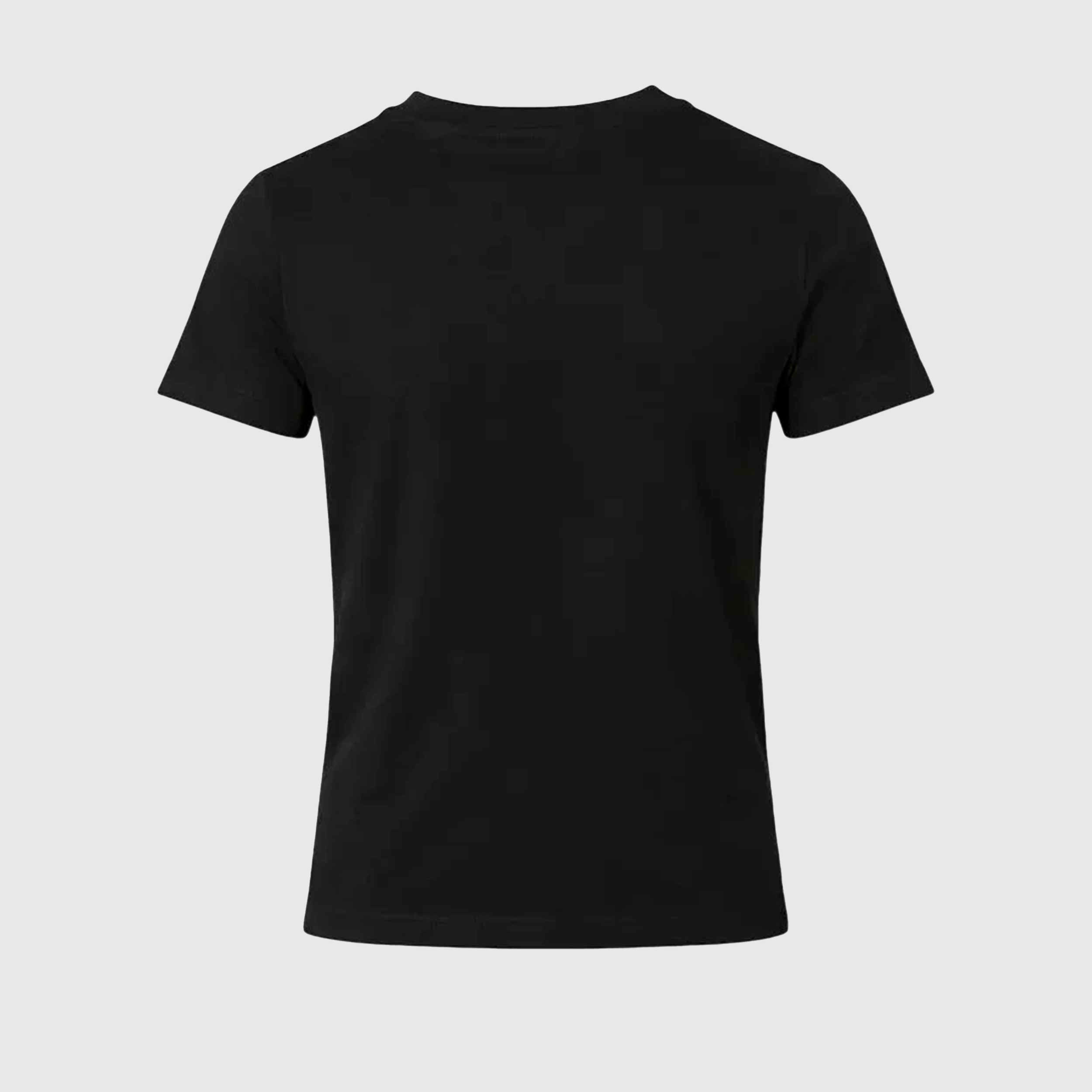 T-shirt Nera Zagami con Logo By JOHN RICHMOND