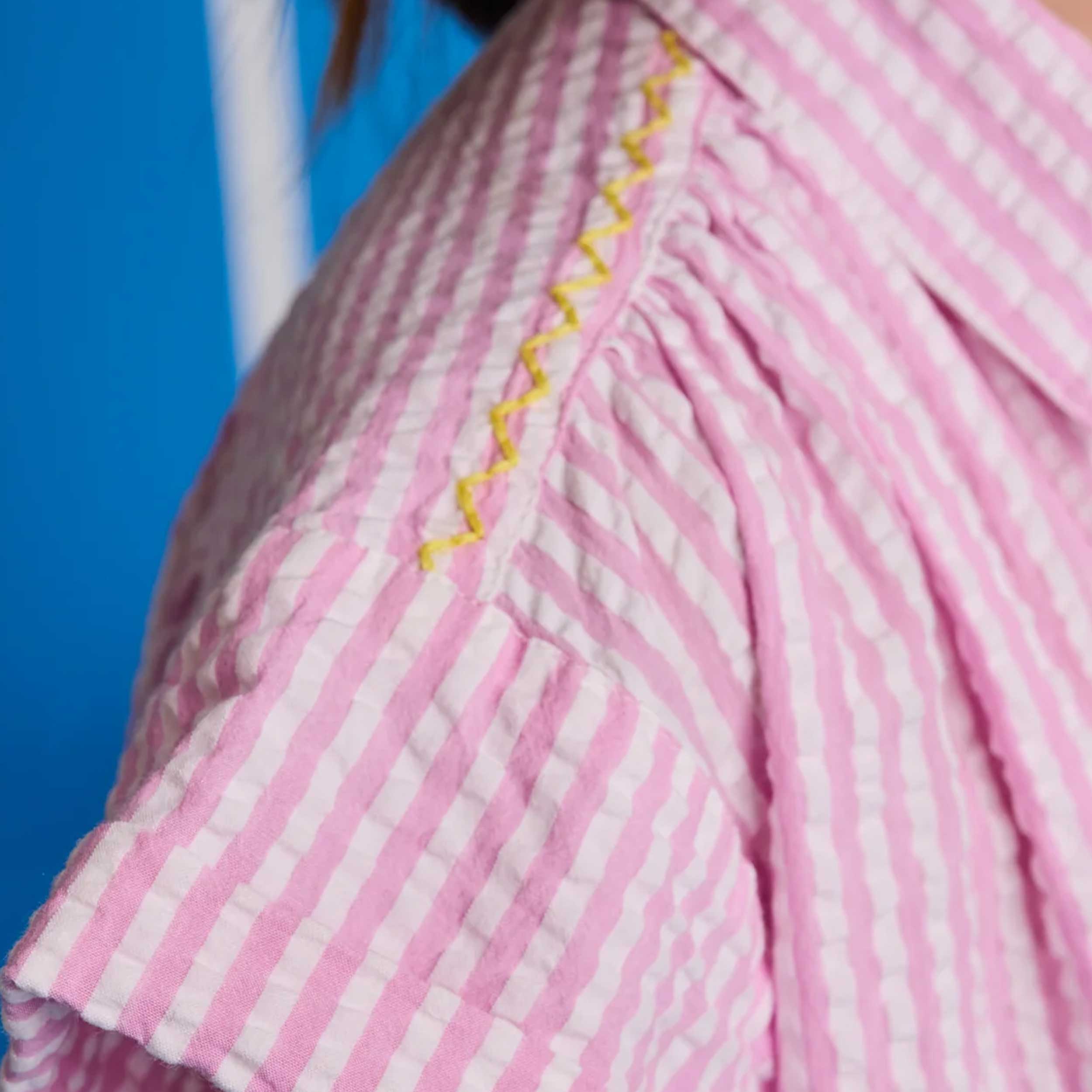 Pink Striped Polo Shirt by AMERICAN OUTFITTERS