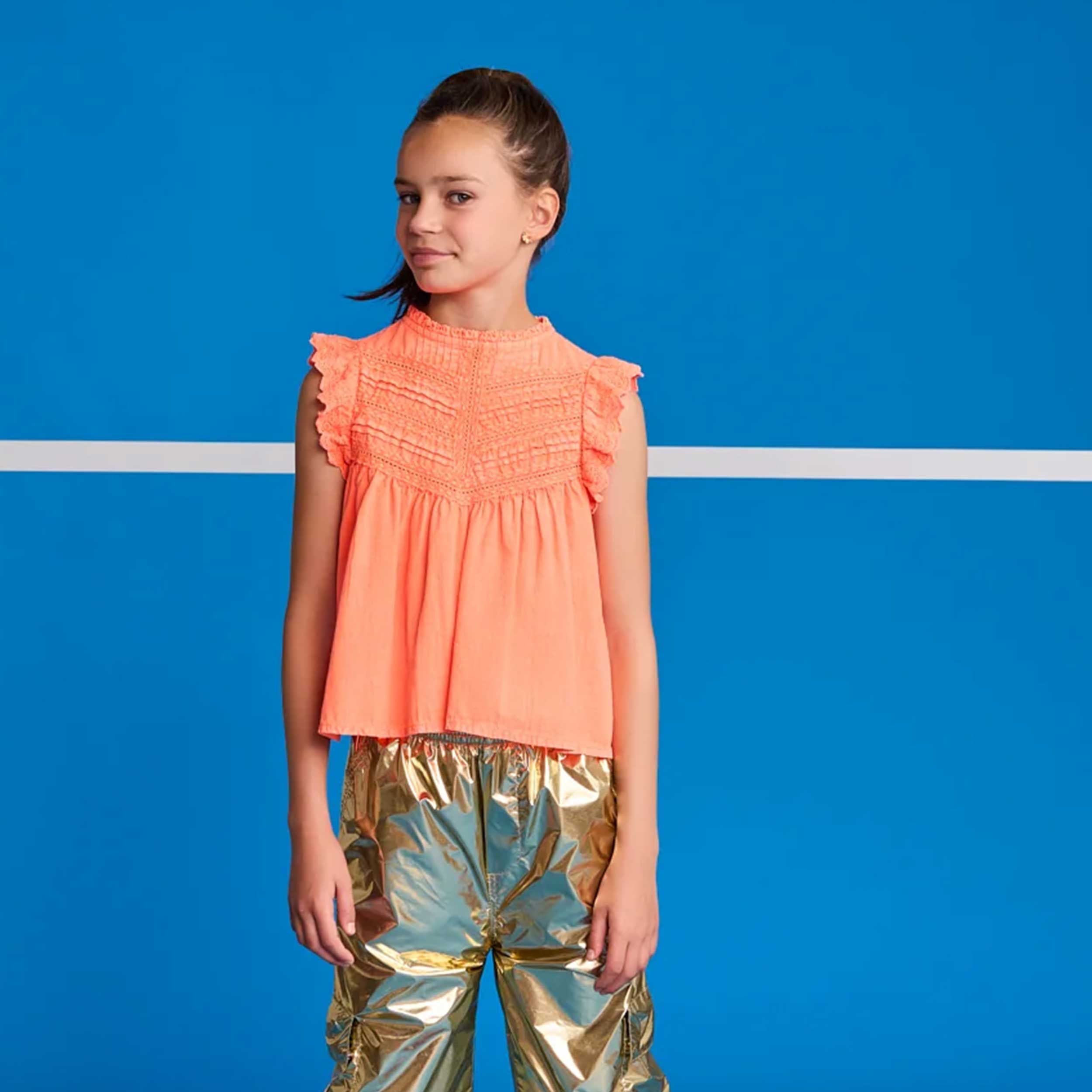 Casacca color Arancio con Finiture Firmata AMERICAN OUTFITTERS