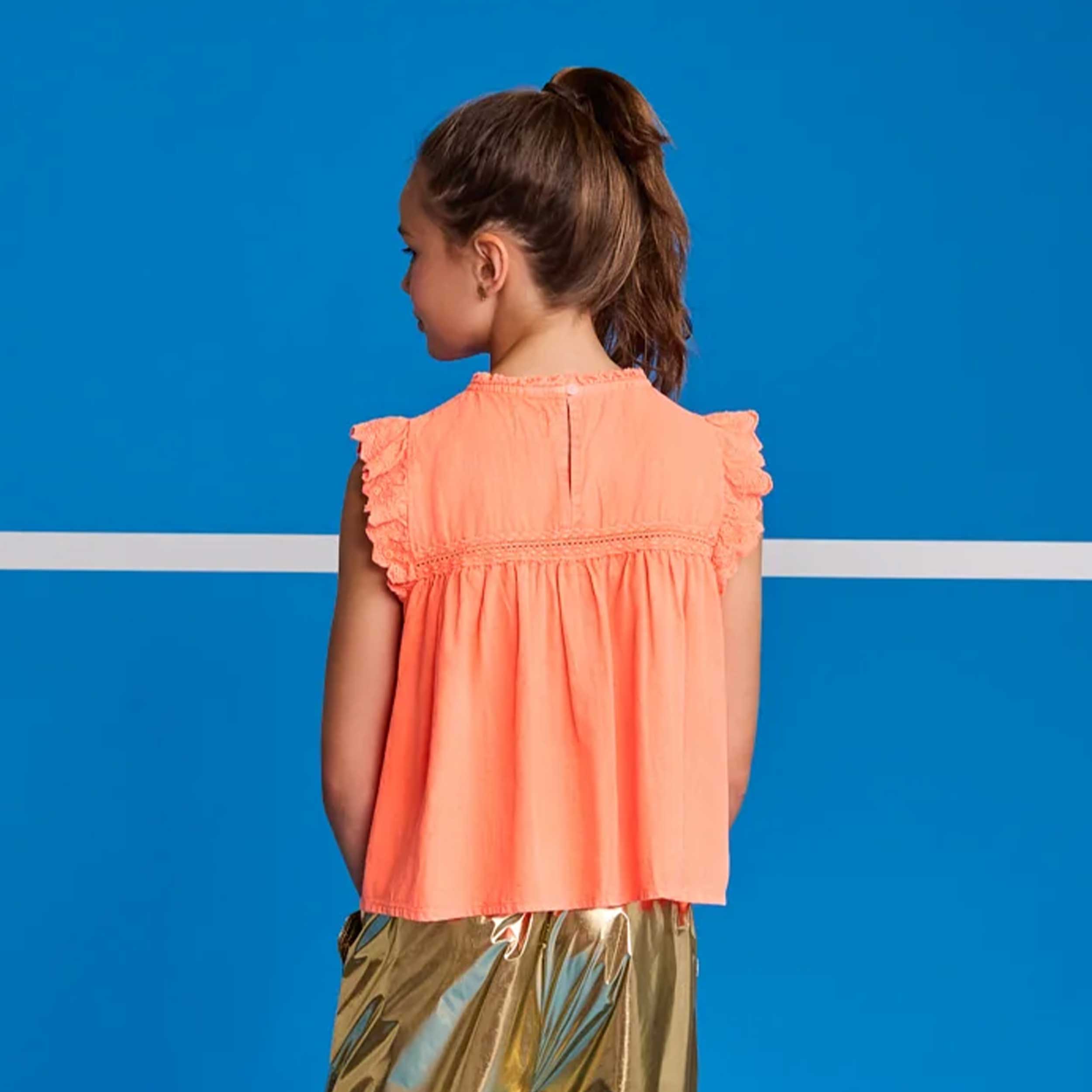 Orange Tunic with Trim by AMERICAN OUTFITTERS