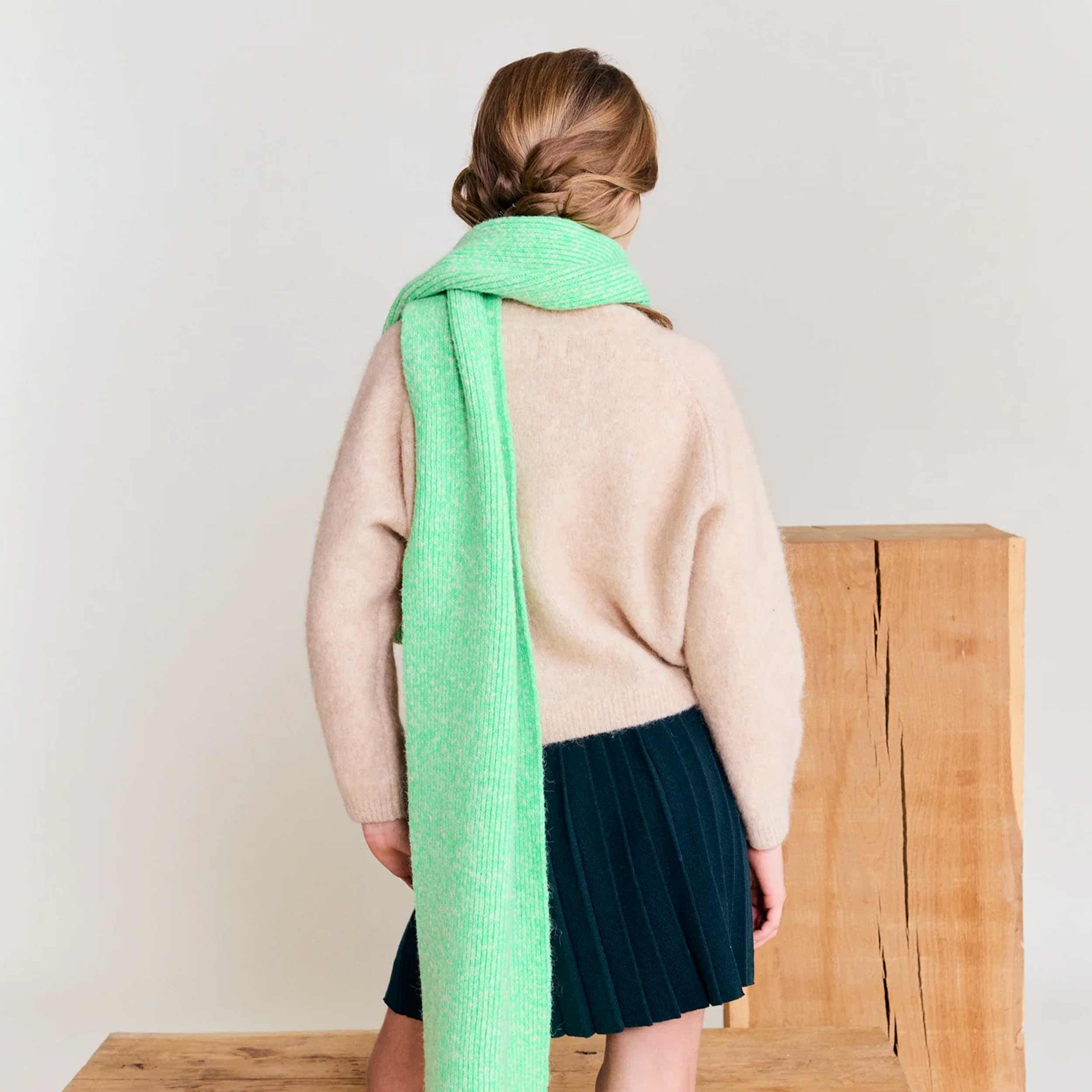Hazelnut Cardigan in Wool and Mohair for Girl by AMERICAN OUTFITTERS