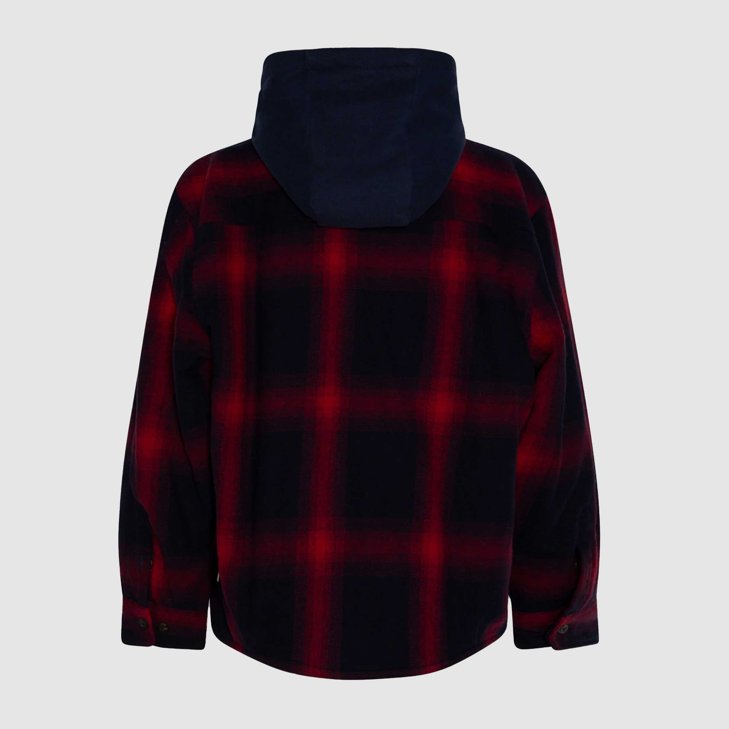 Felpa Camicia a Quadri Rossa e Blu per Ragazzo by AMERICAN OUTFITTERS