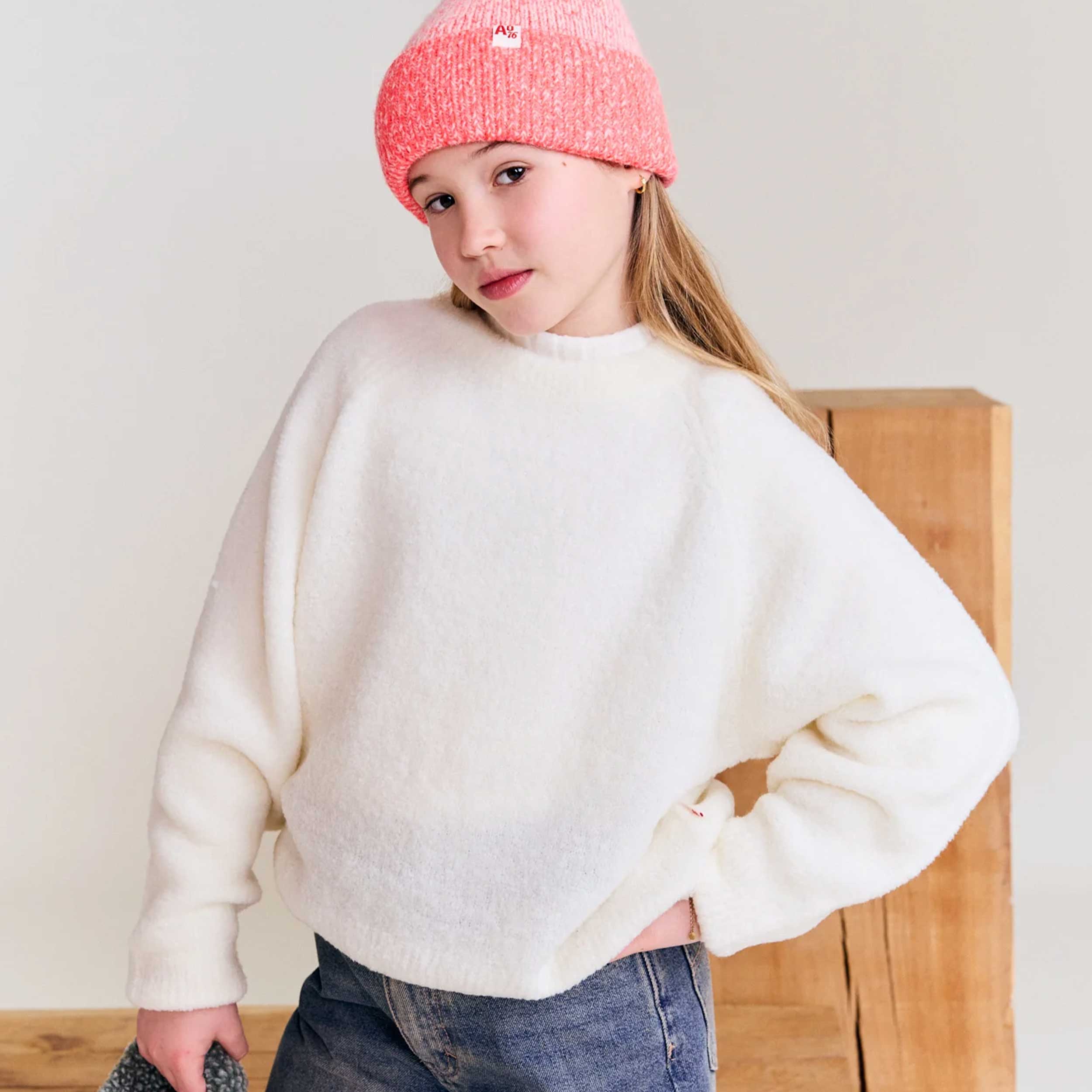 Color Latte Sweater for Girls by AMERICAN OUTFITTERS
