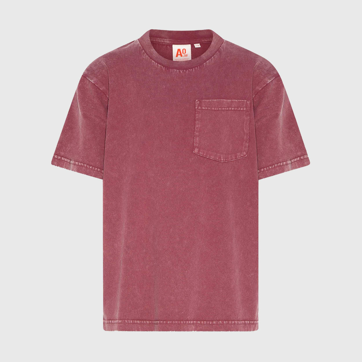 T-Shirt Color Vinaccio con Taschino per Ragazzo by AMERICAN OUTFITTERS