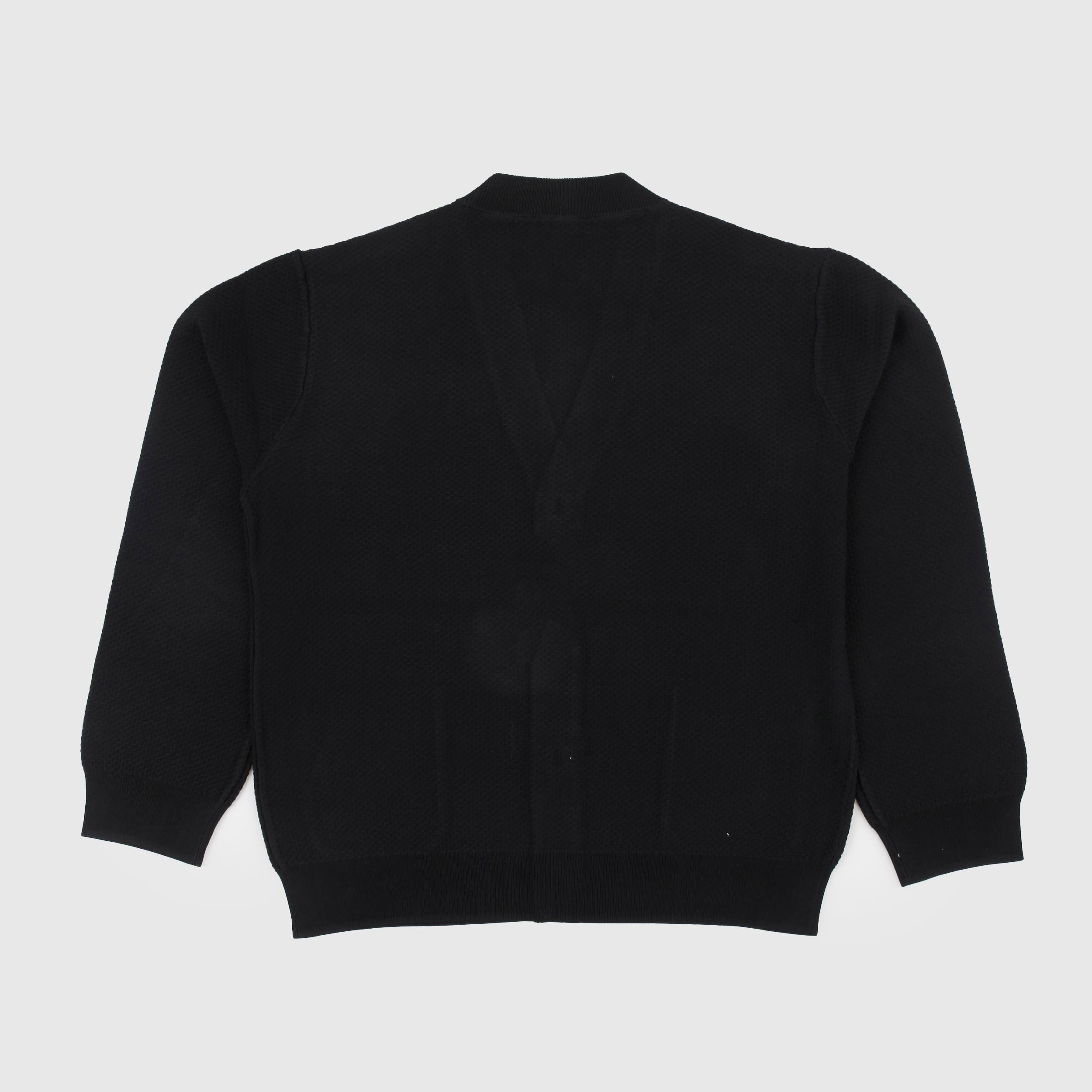 Cardigan Blu con Logo Ricamato Firmato ARMANI JUNIOR