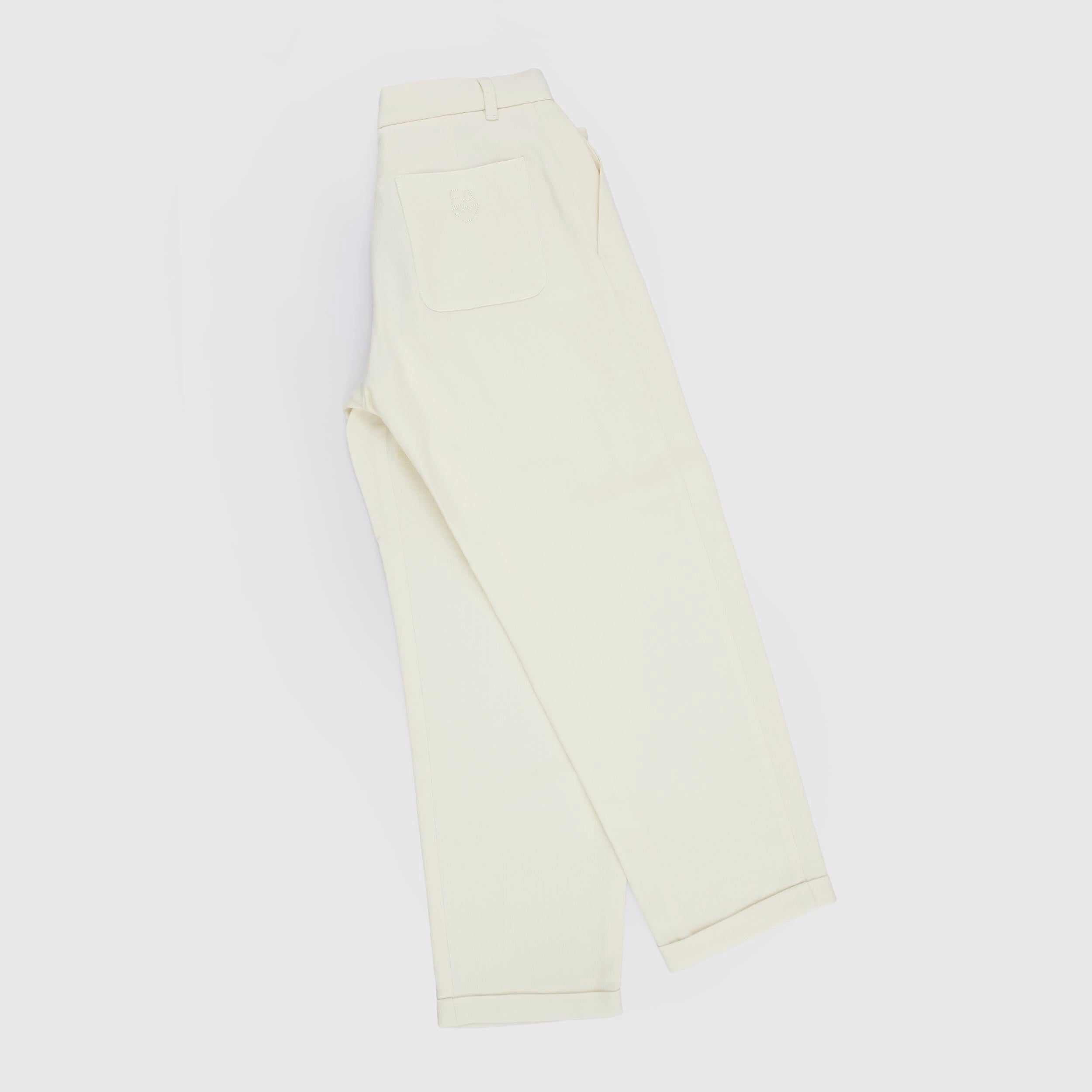 Pantalone Beige con Logo sulla Tasca Firmato ARMANI JUNIOR