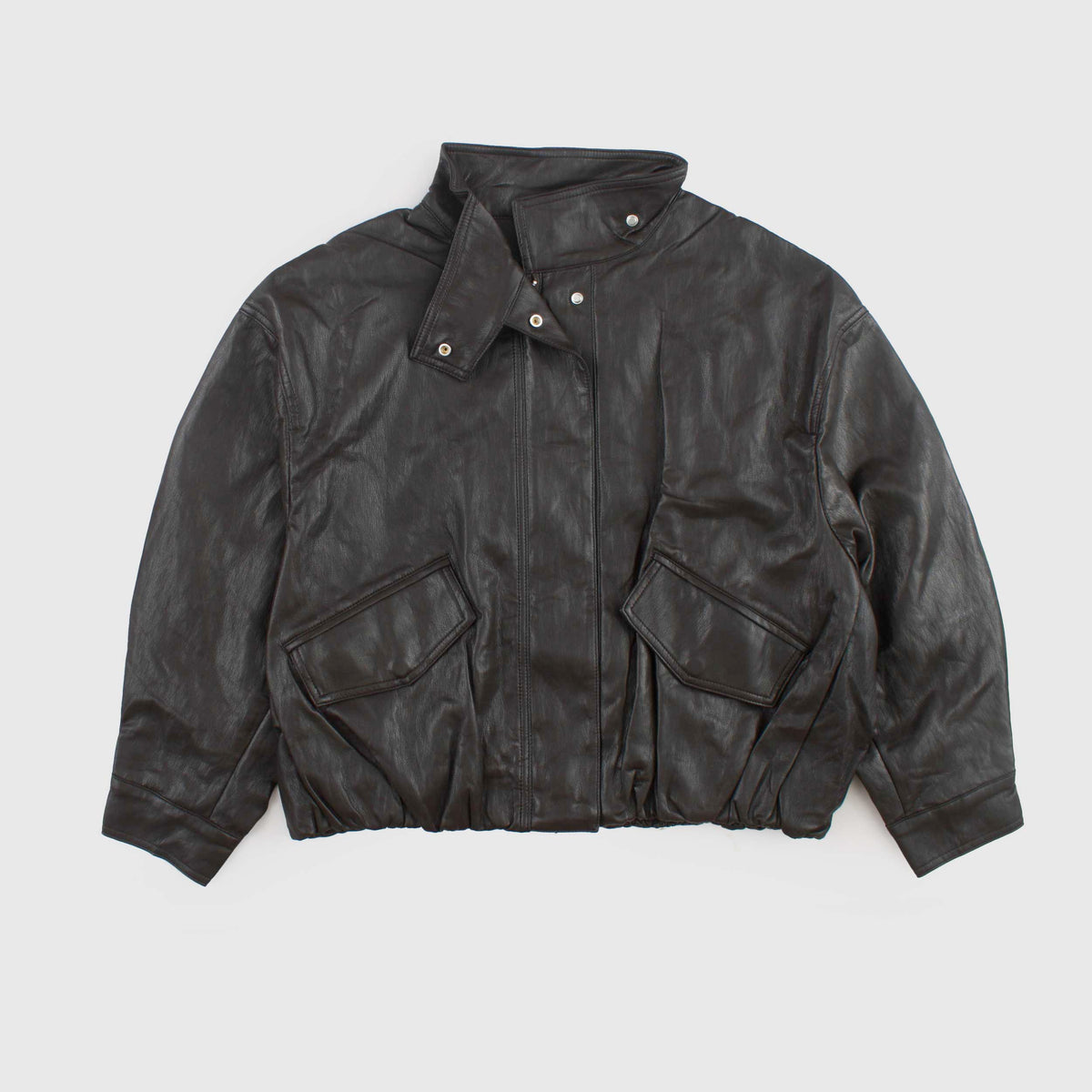 Giubbino Bomber Marrone Scuro per Ragazza by ARTLOVE