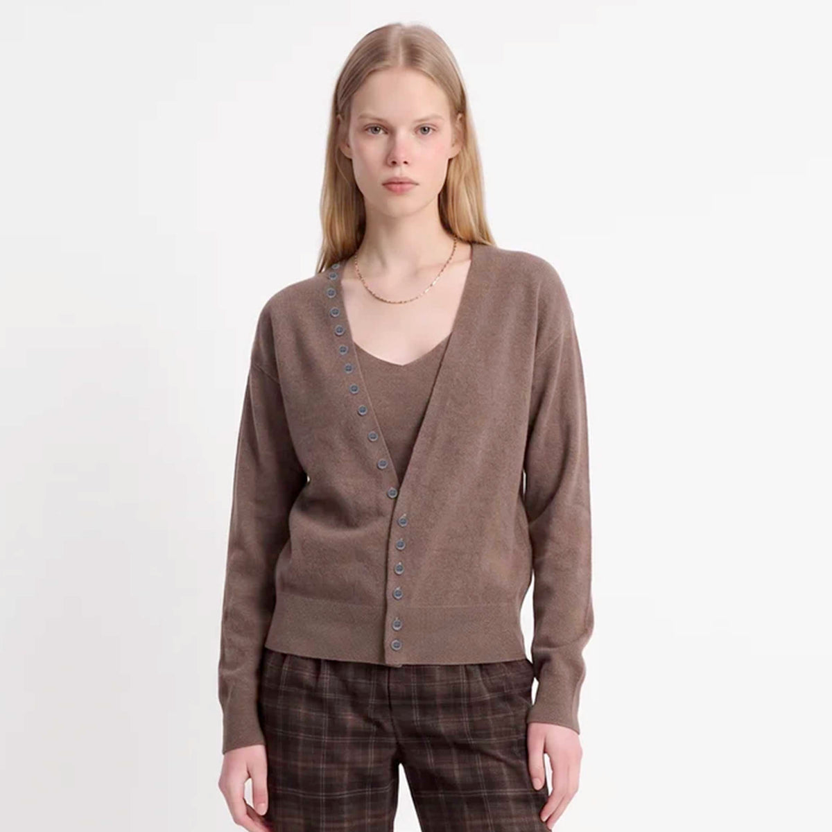 Cardigan Anelia in Maglia per Donna Firmato ARTLOVE