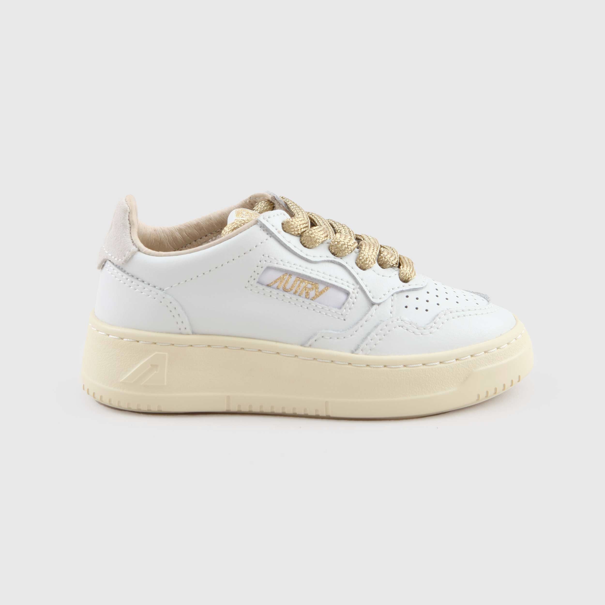Medalist Low White Sneakers for Boys by AUTRY