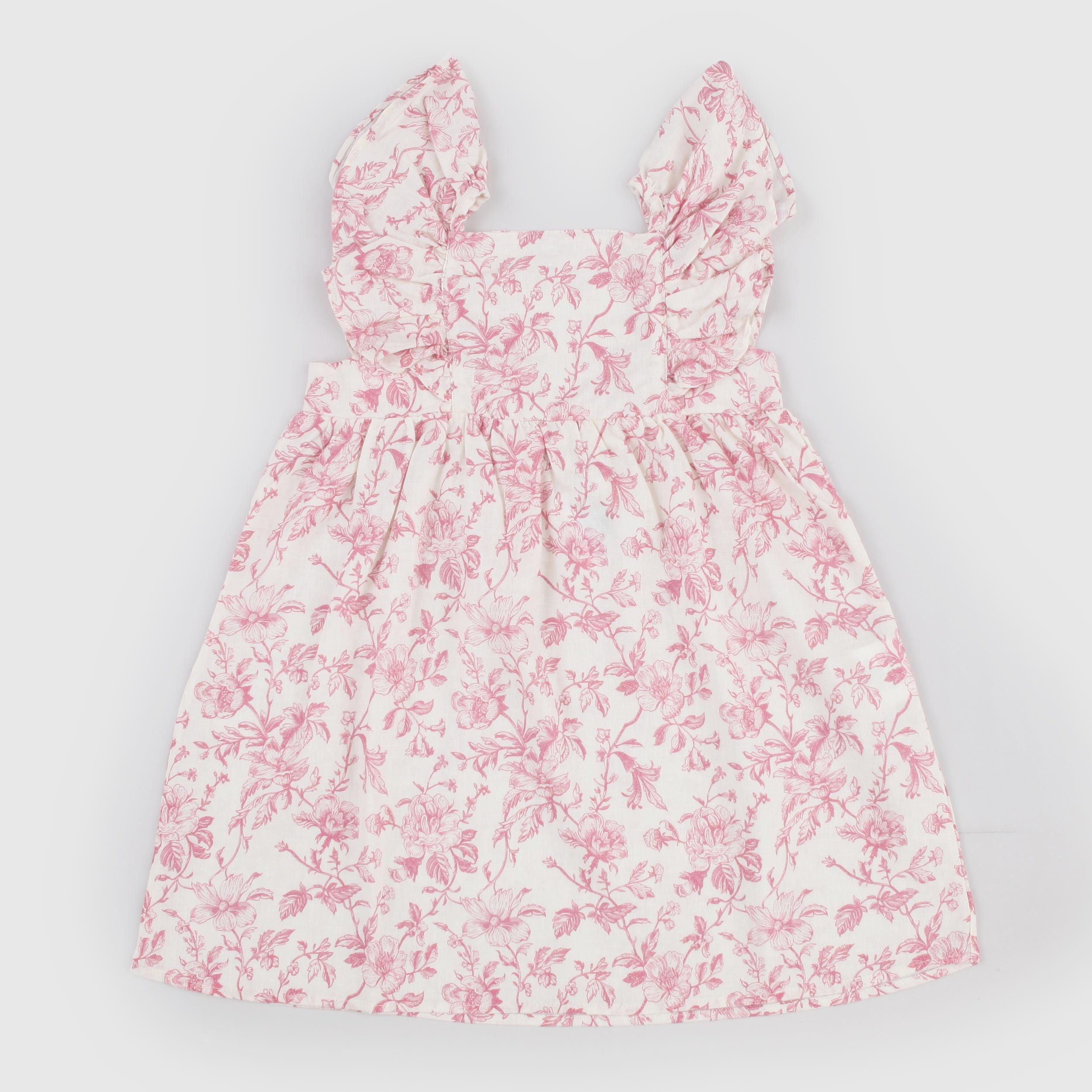 Abito Color Fragola e Latte Firmato BABE AND TESS