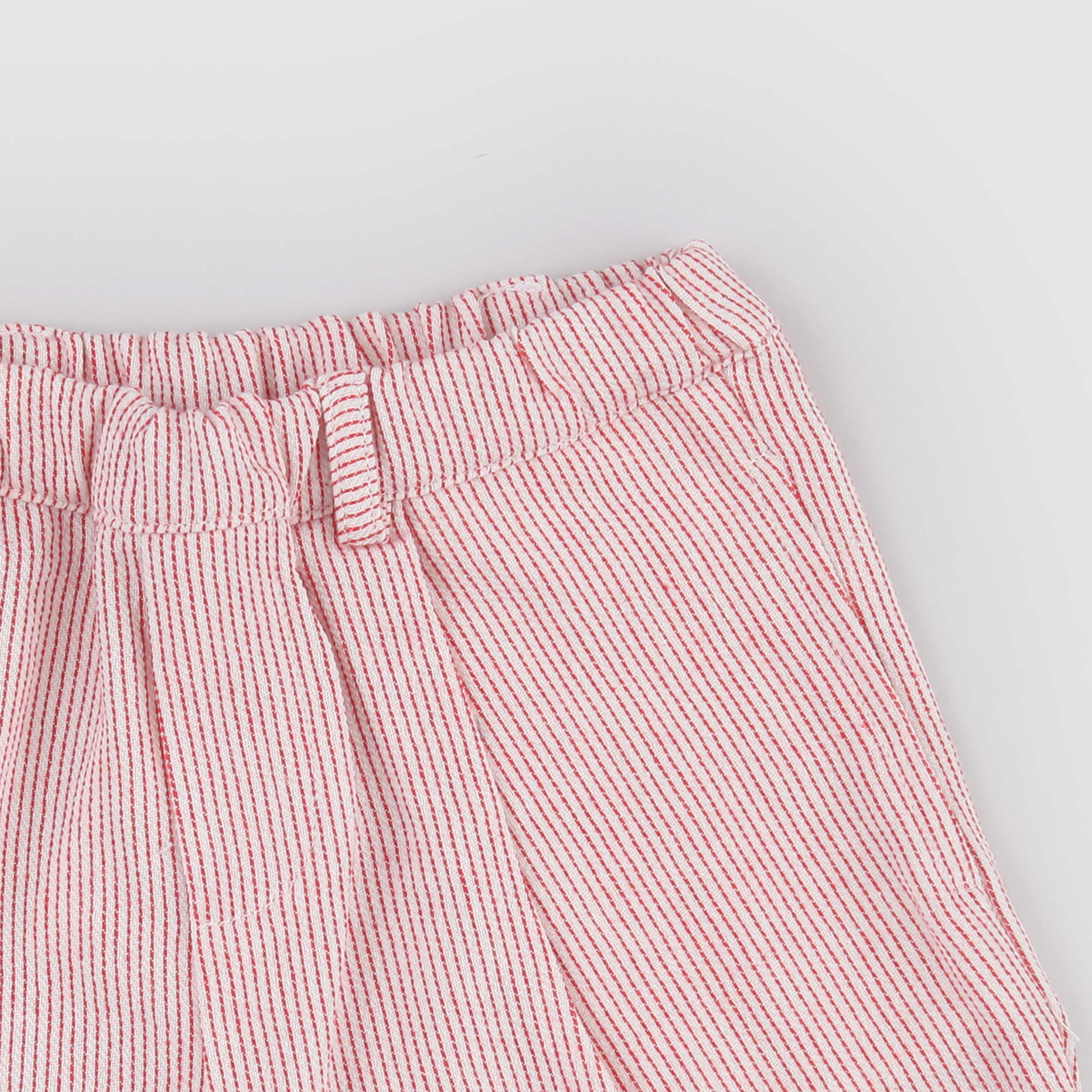 Bermuda Bianco e Rosso Firmato BABE AND TESS