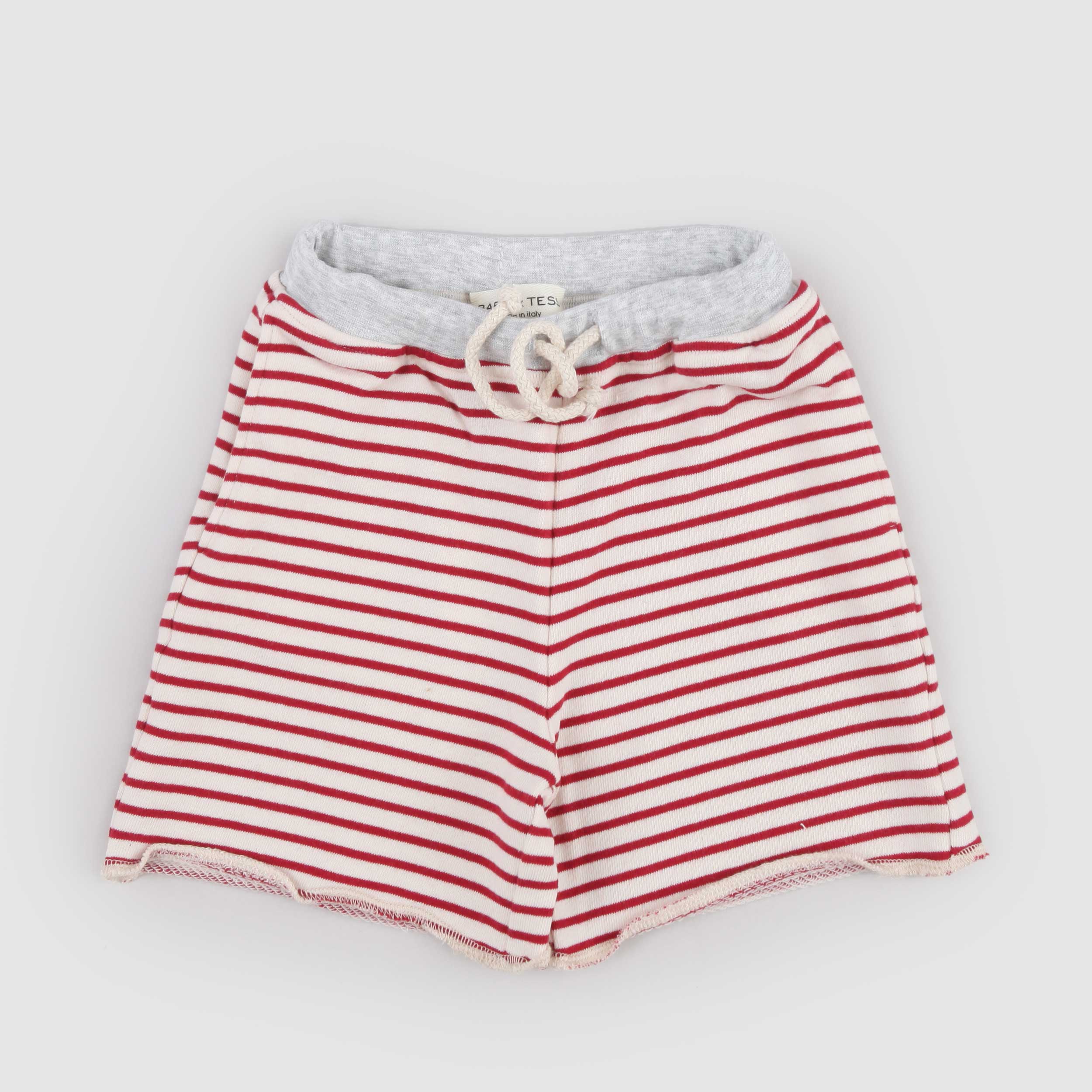 Pantalone Color Beige e Rosso Firmato BABE AND TESS