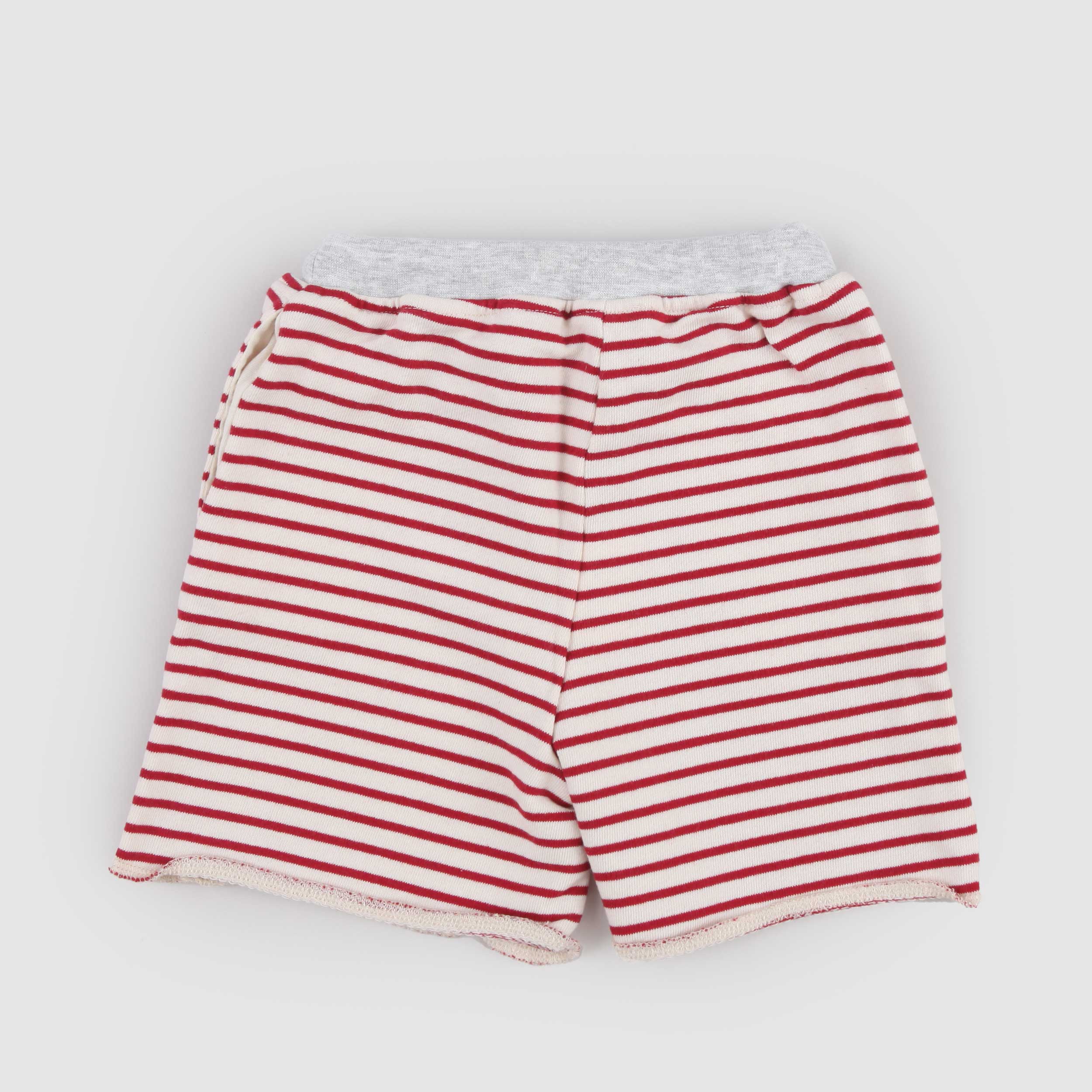 Pantalone Color Beige e Rosso Firmato BABE AND TESS