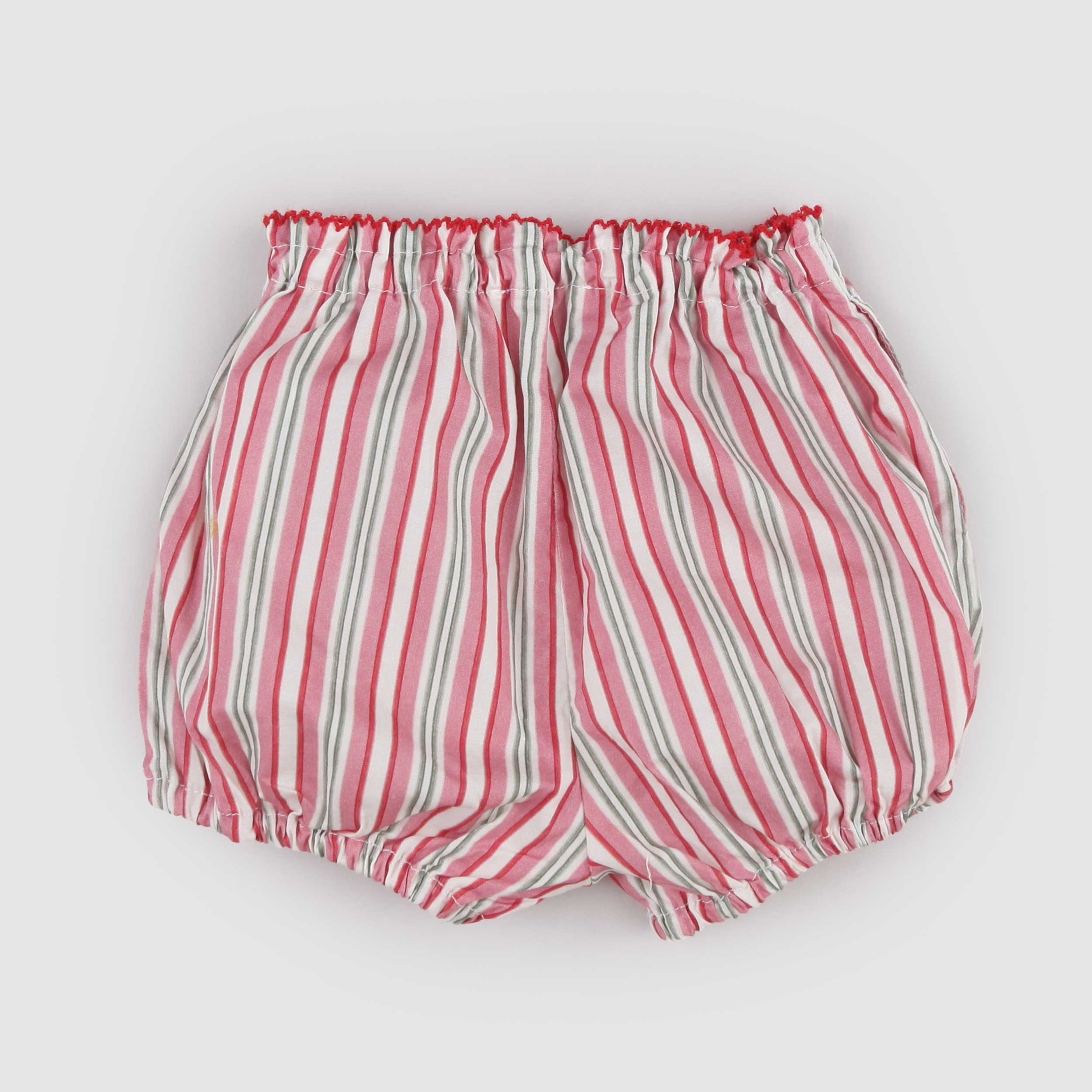 Coulotte a Righe Verde e Rosse Firmata BABE AND TESS