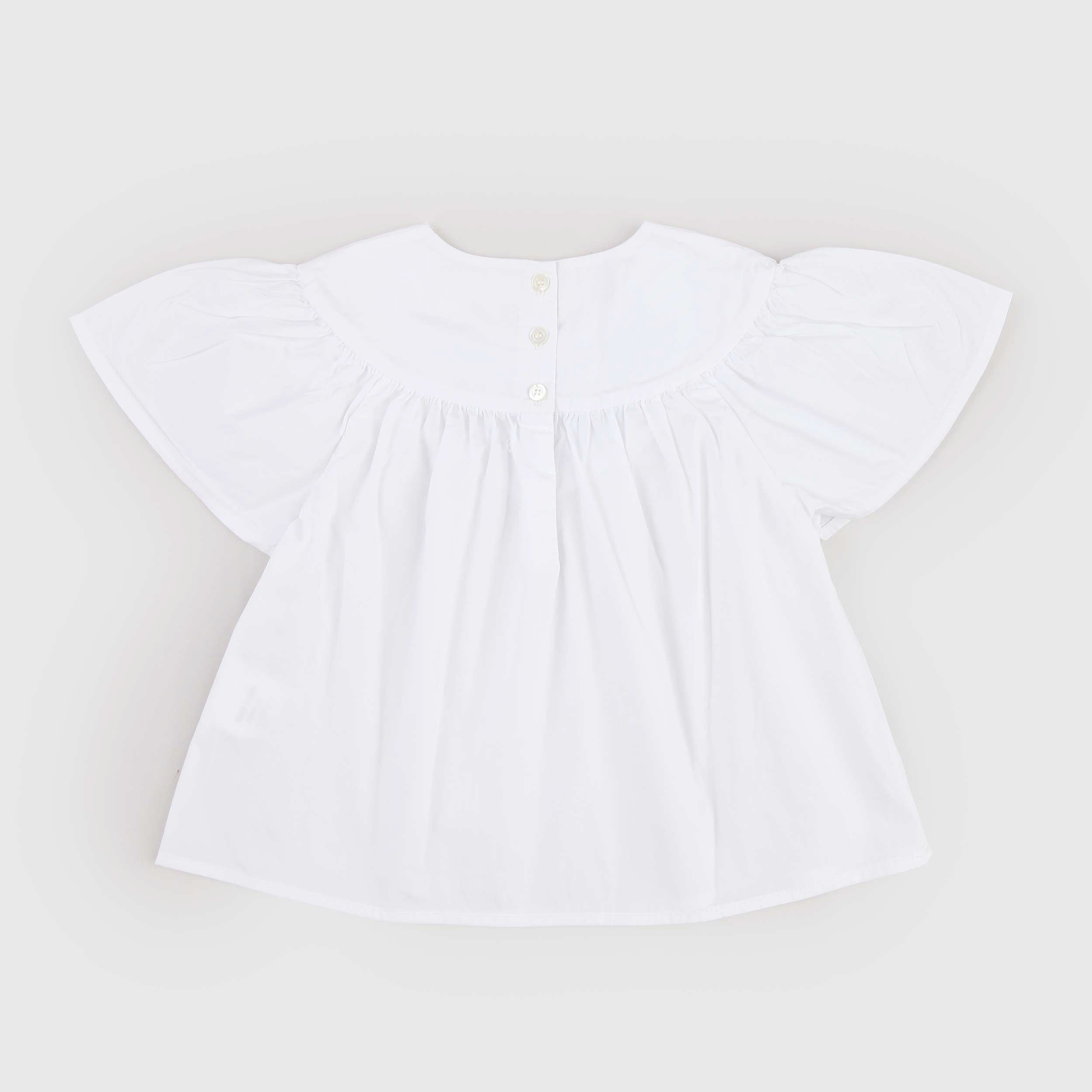 Casacca Bianca e Blu Firmata BABE AND TESS