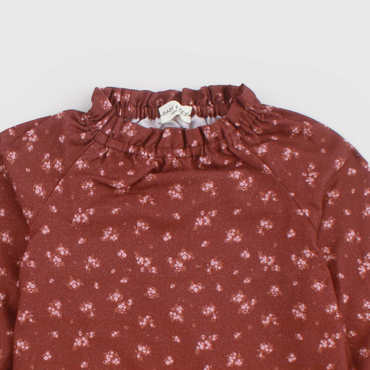 Bordeaux Floral Fantasy Jacket for Babe and Tess's Newborn