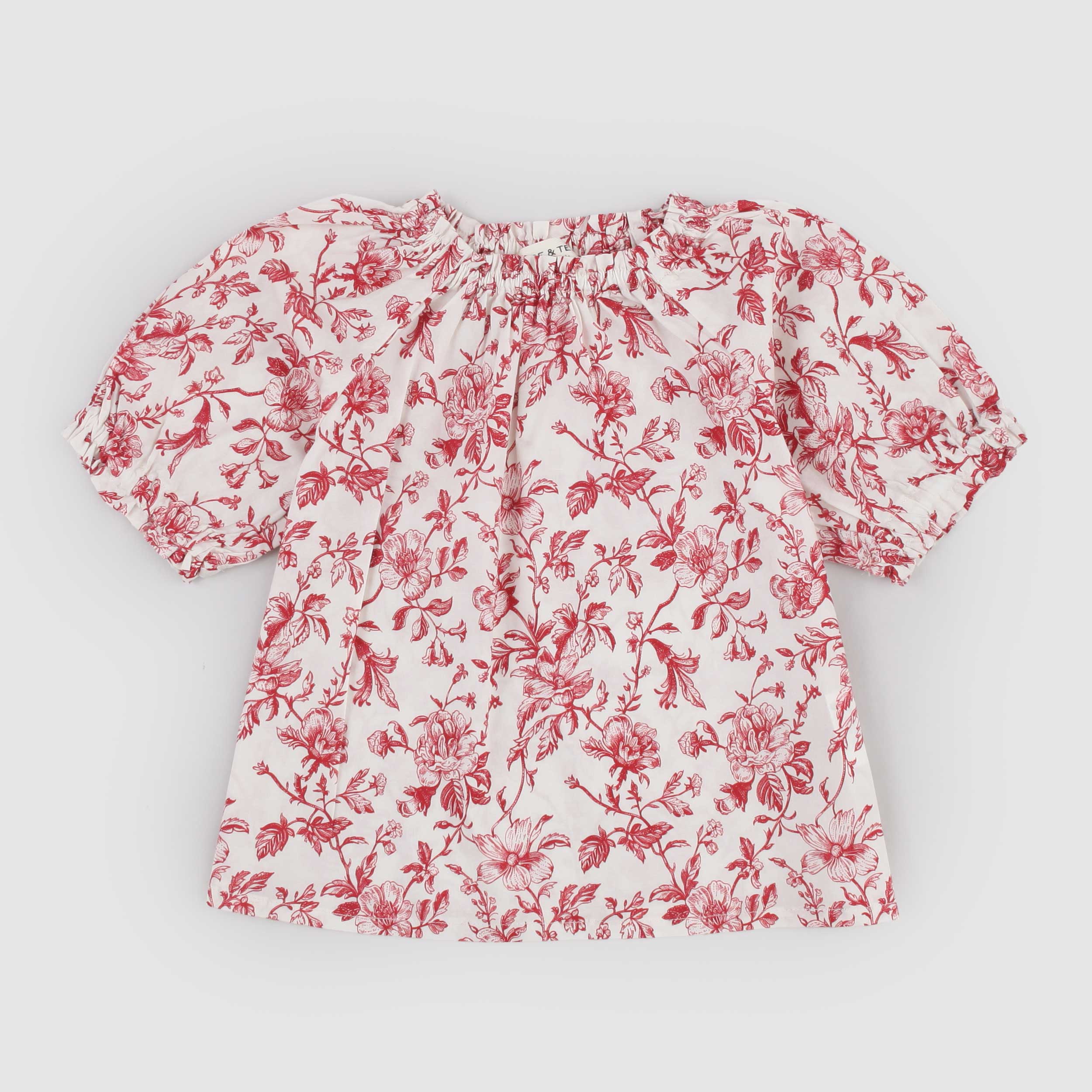 Casacca Bianca e Rossa Firmata BABE AND TESS